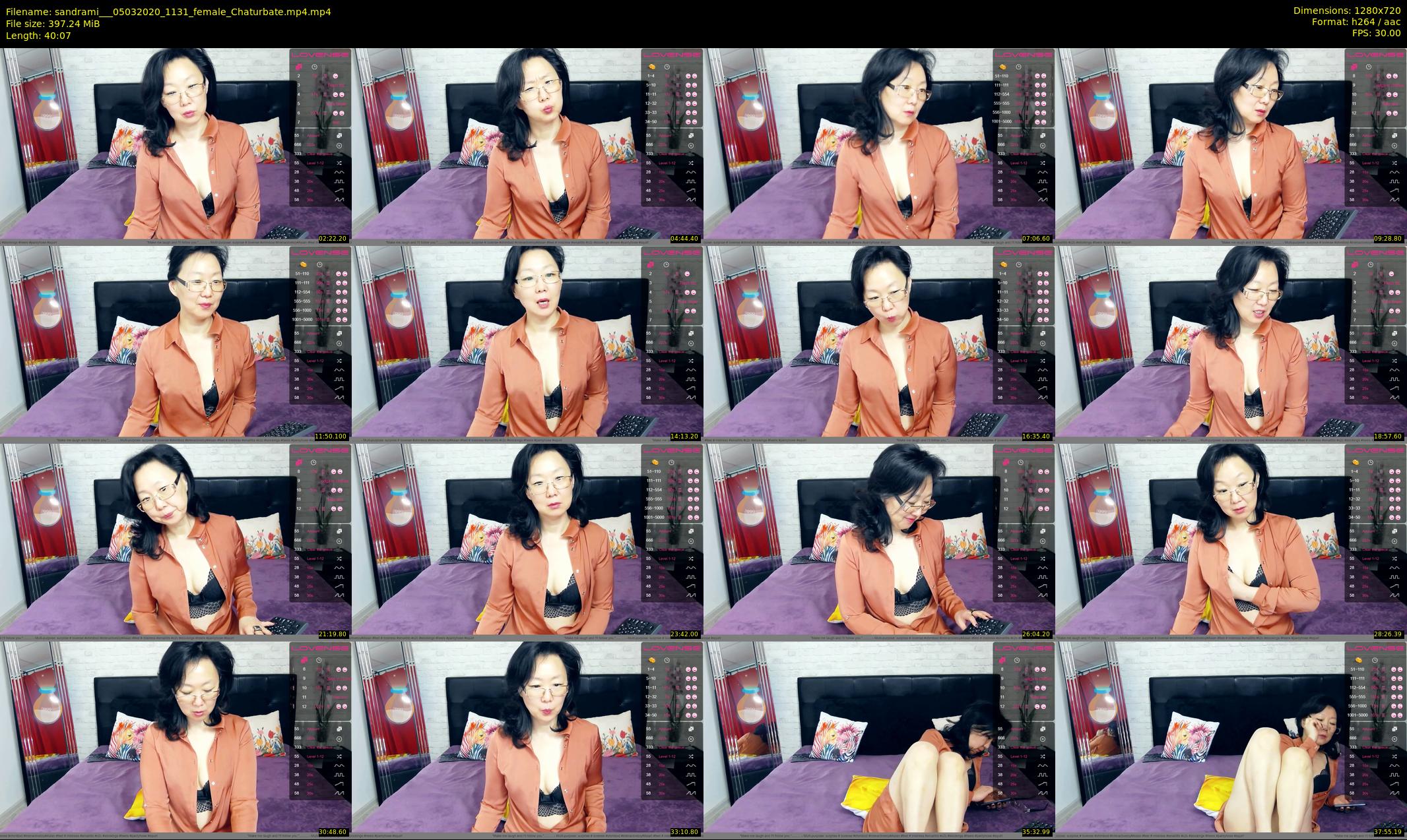 sandrami__ — 41 minute Chaturbate female cam show recording, 720p, Mar 5, 2020