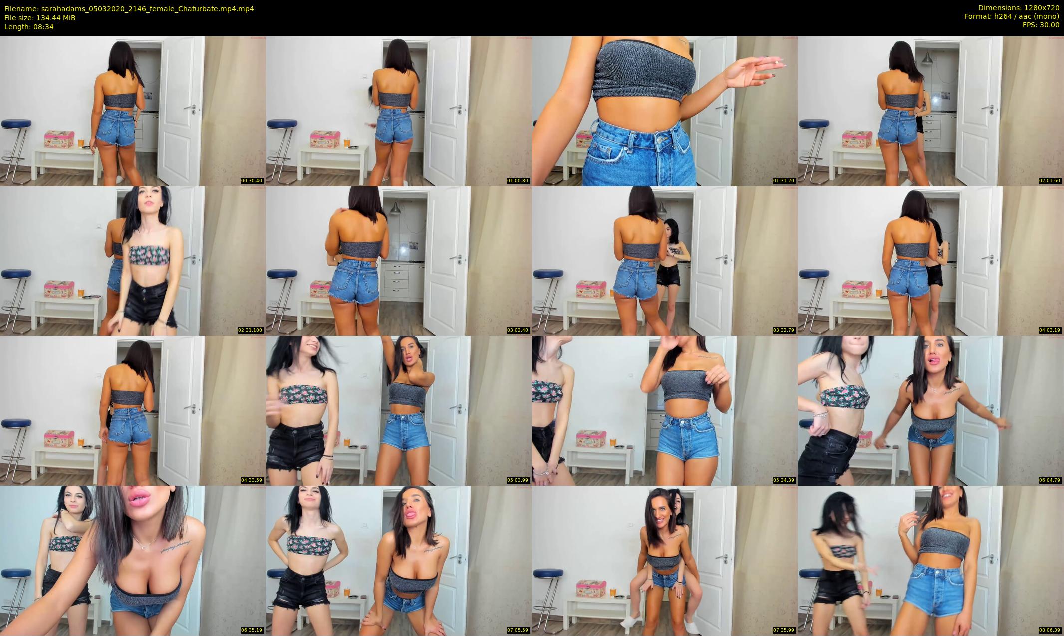 sarahadams — 9 minute Chaturbate female cam show recording, 720p, Mar 5, 2020
