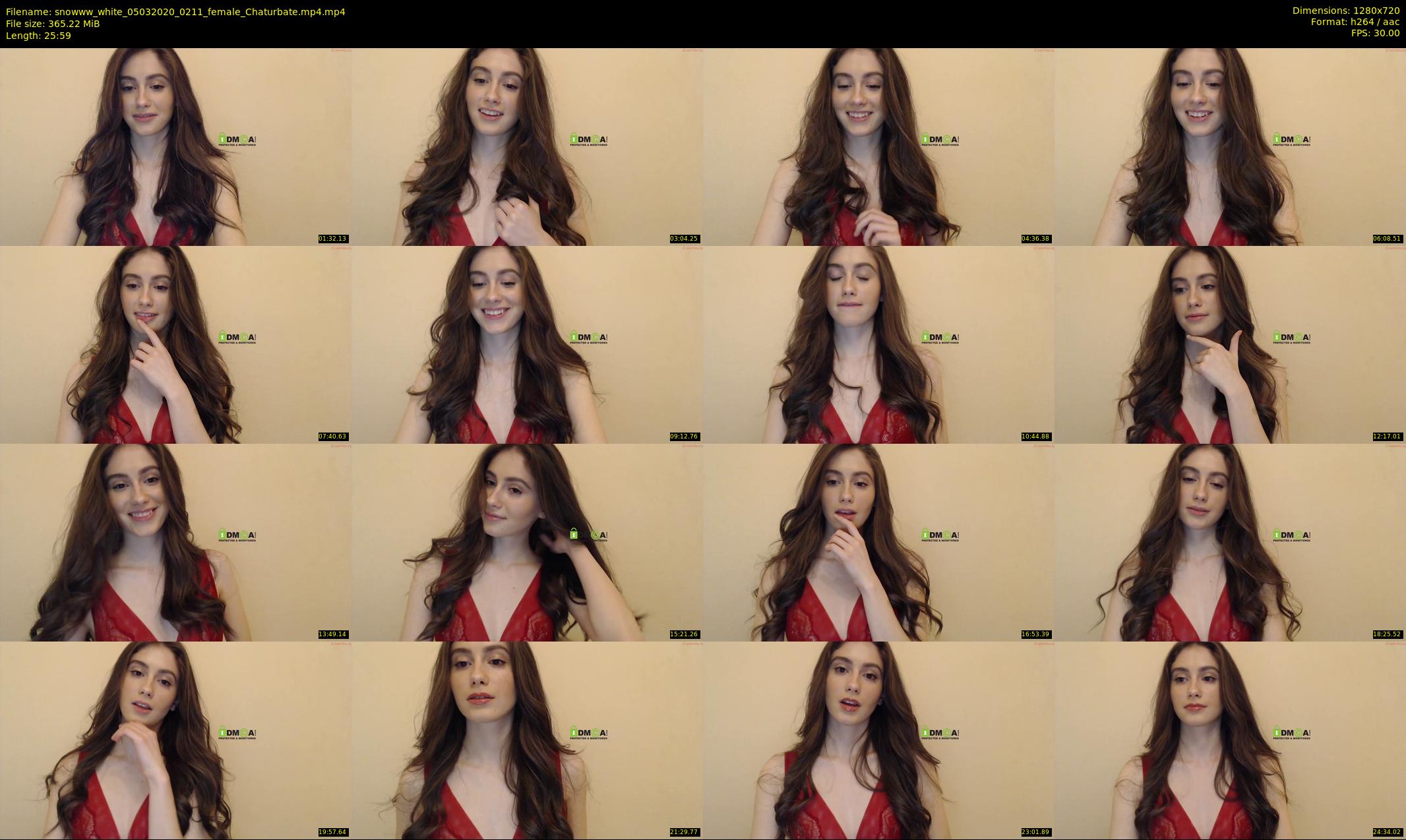 snowww_white — 26 minute Chaturbate female cam show recording, 720p, Mar 5, 2020