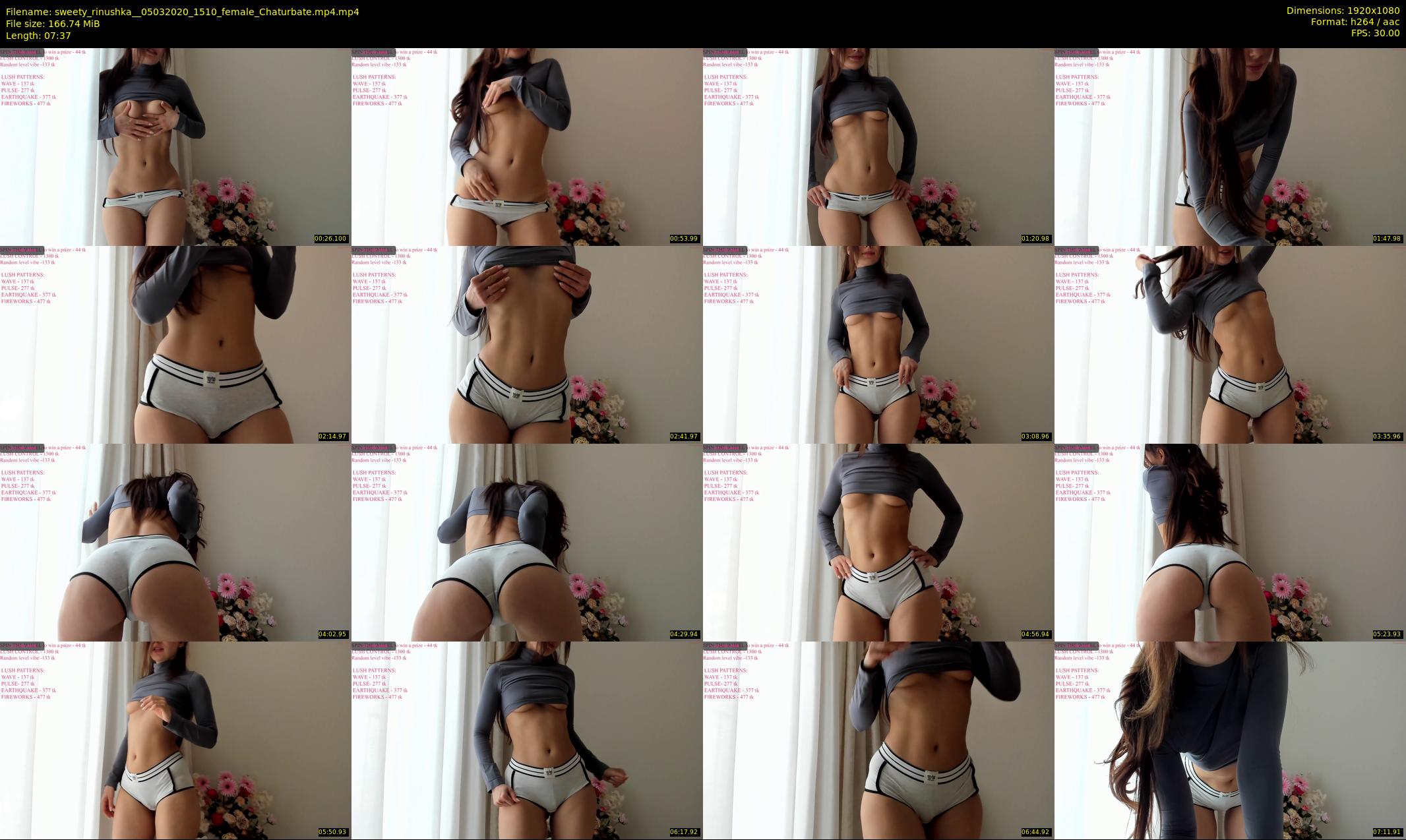 sweety_rinushka_ — 8 minute Chaturbate female cam show recording, 1080p, Mar 5, 2020