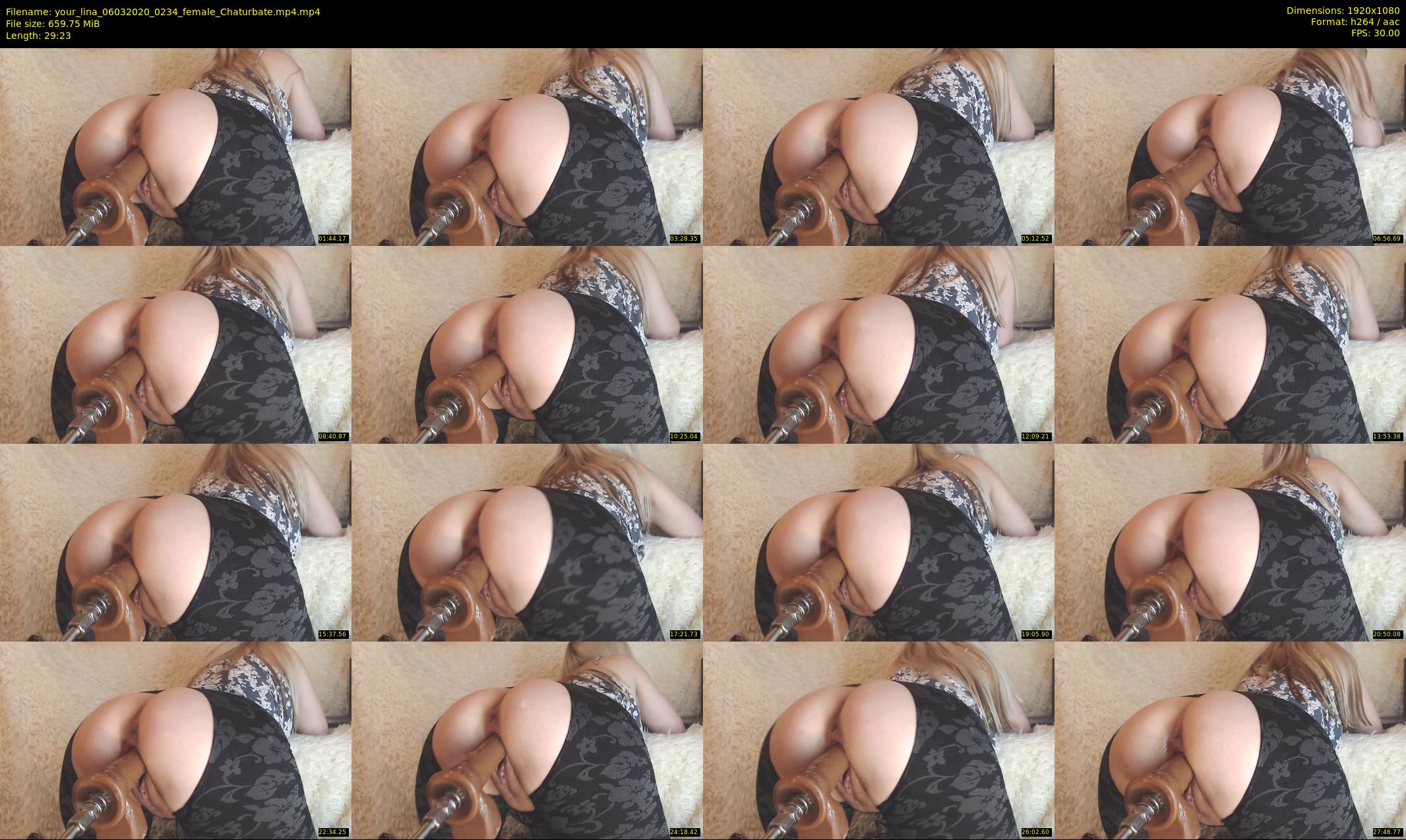 your_lina — 30 minute Chaturbate female cam show recording, 1080p, Mar 6, 2020