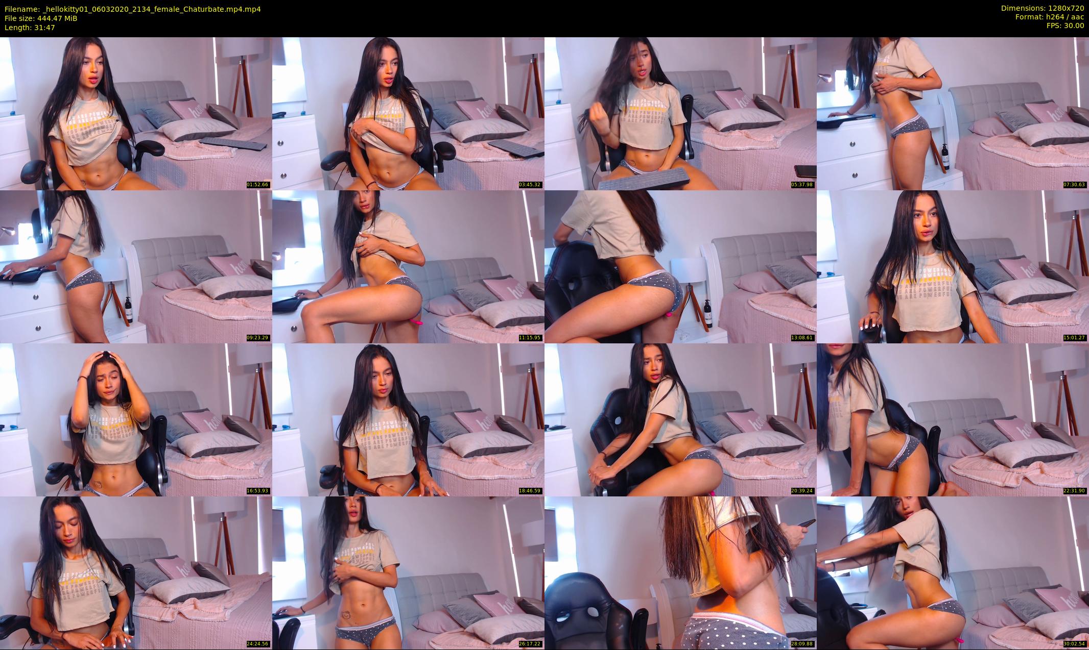 _hellokitty01 — 32 minute Chaturbate female cam show recording, 720p, Mar 6, 2020