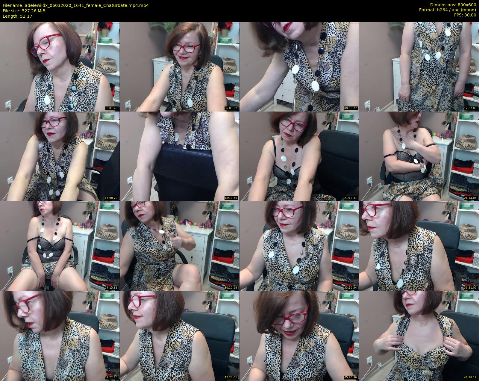 adelewildx — 52 minute Chaturbate female cam show recording, 480p, Mar 6, 2020