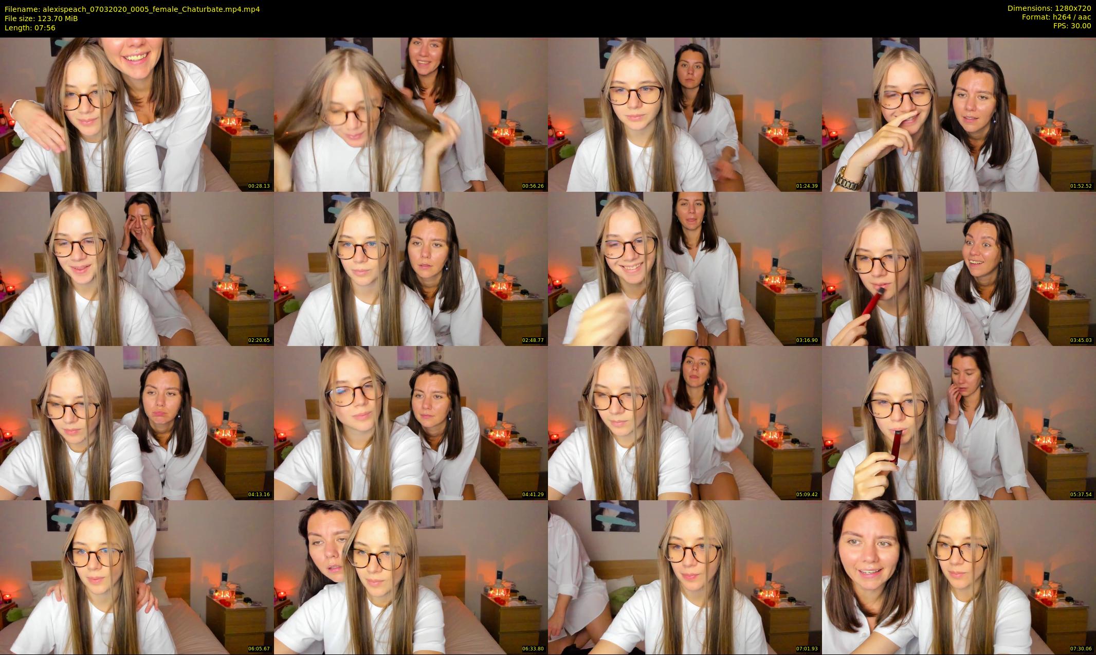 alexispeach — 8 minute Chaturbate female cam show recording, 720p, Mar 7, 2020