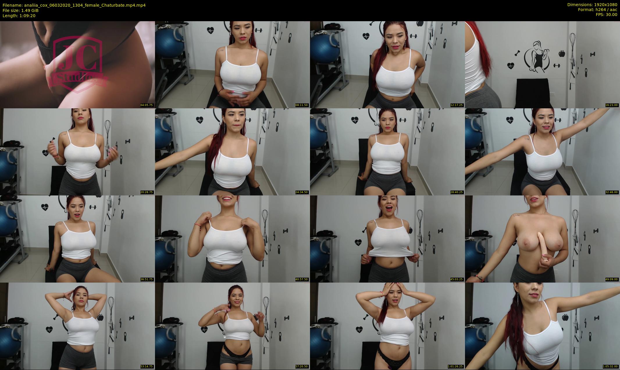 analiia_cox — 70 minute Chaturbate female cam show recording, 1080p, Mar 6, 2020