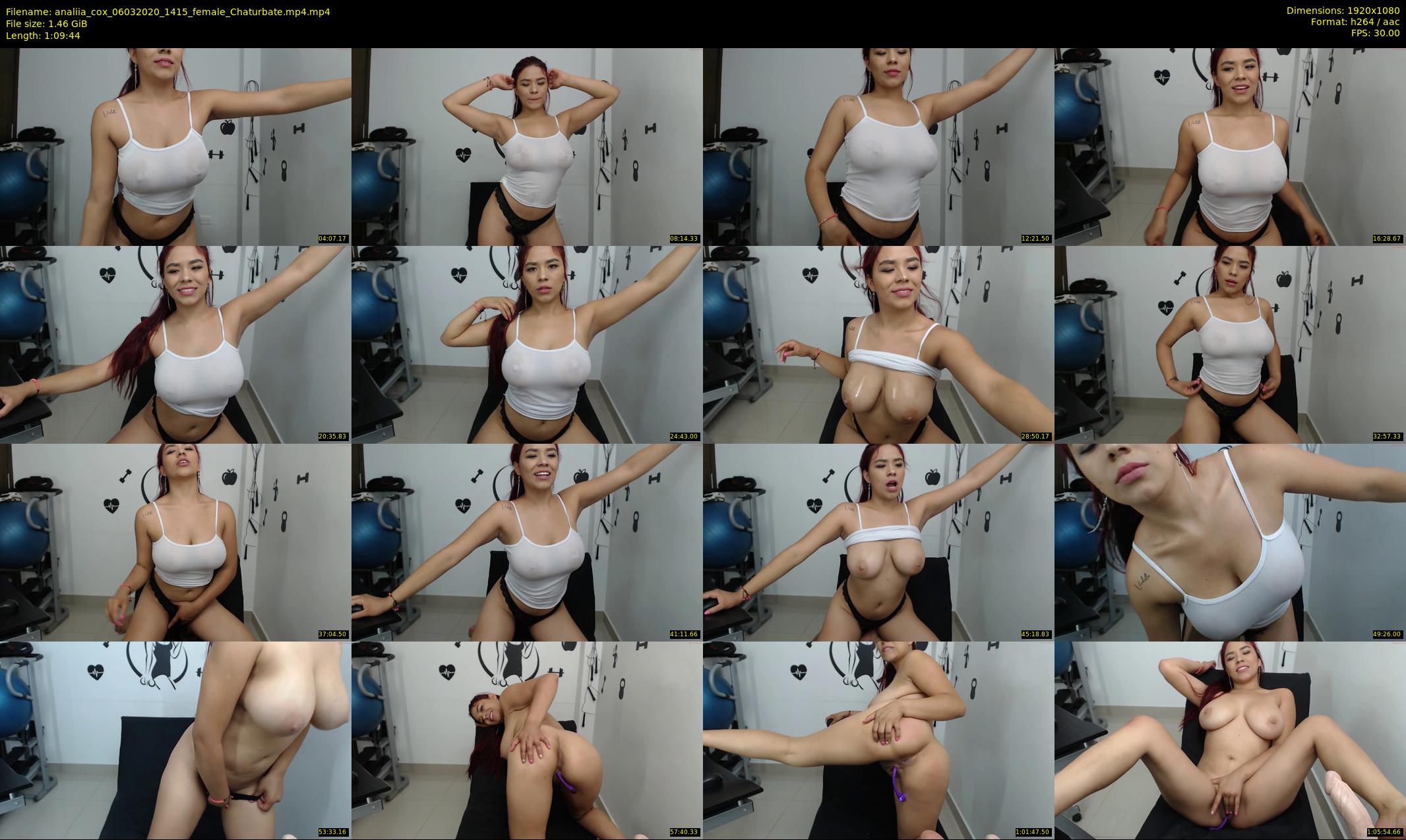 analiia_cox — 70 minute Chaturbate female cam show recording, 1080p, Mar 6, 2020