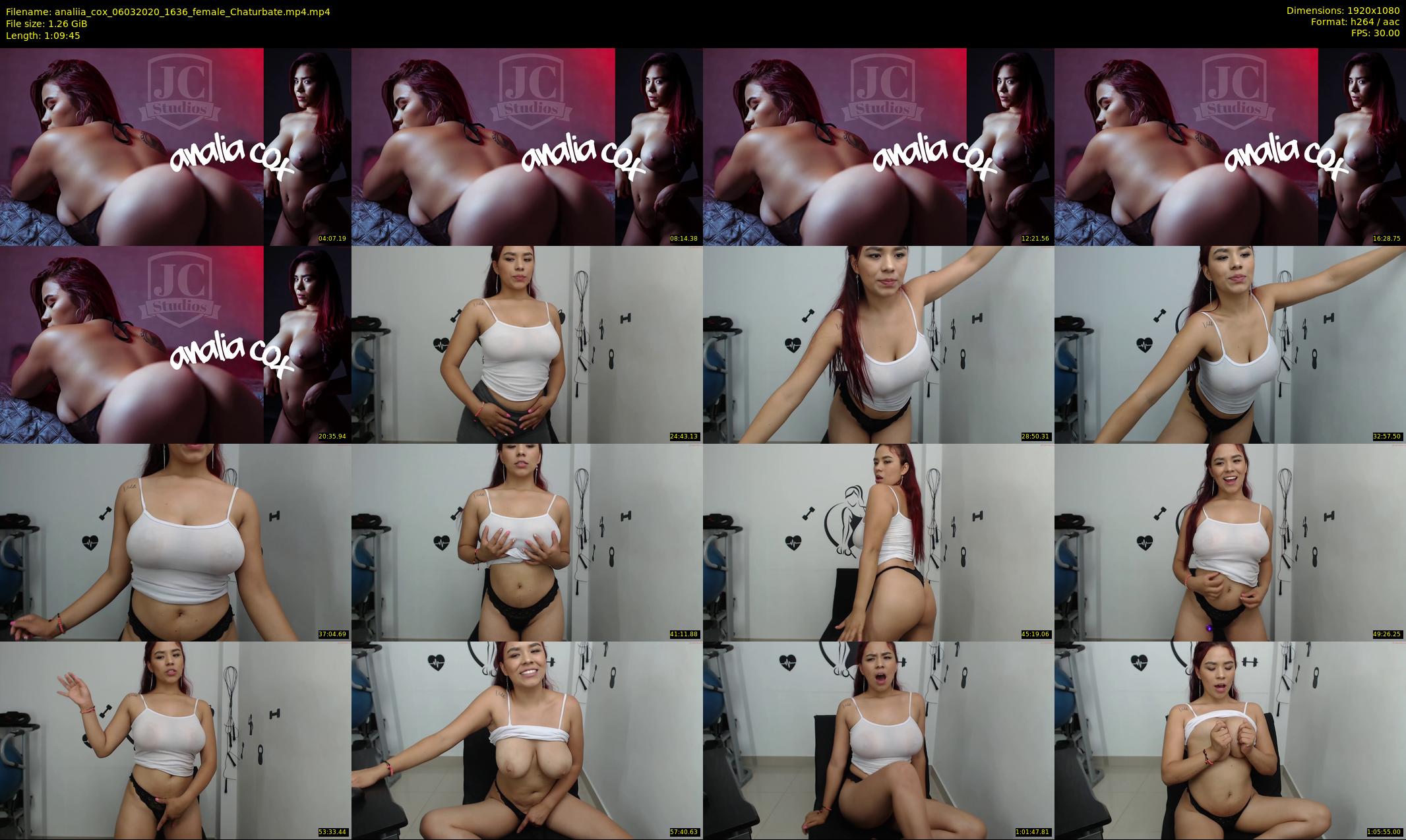 analiia_cox — 70 minute Chaturbate female cam show recording, 1080p, Mar 6, 2020
