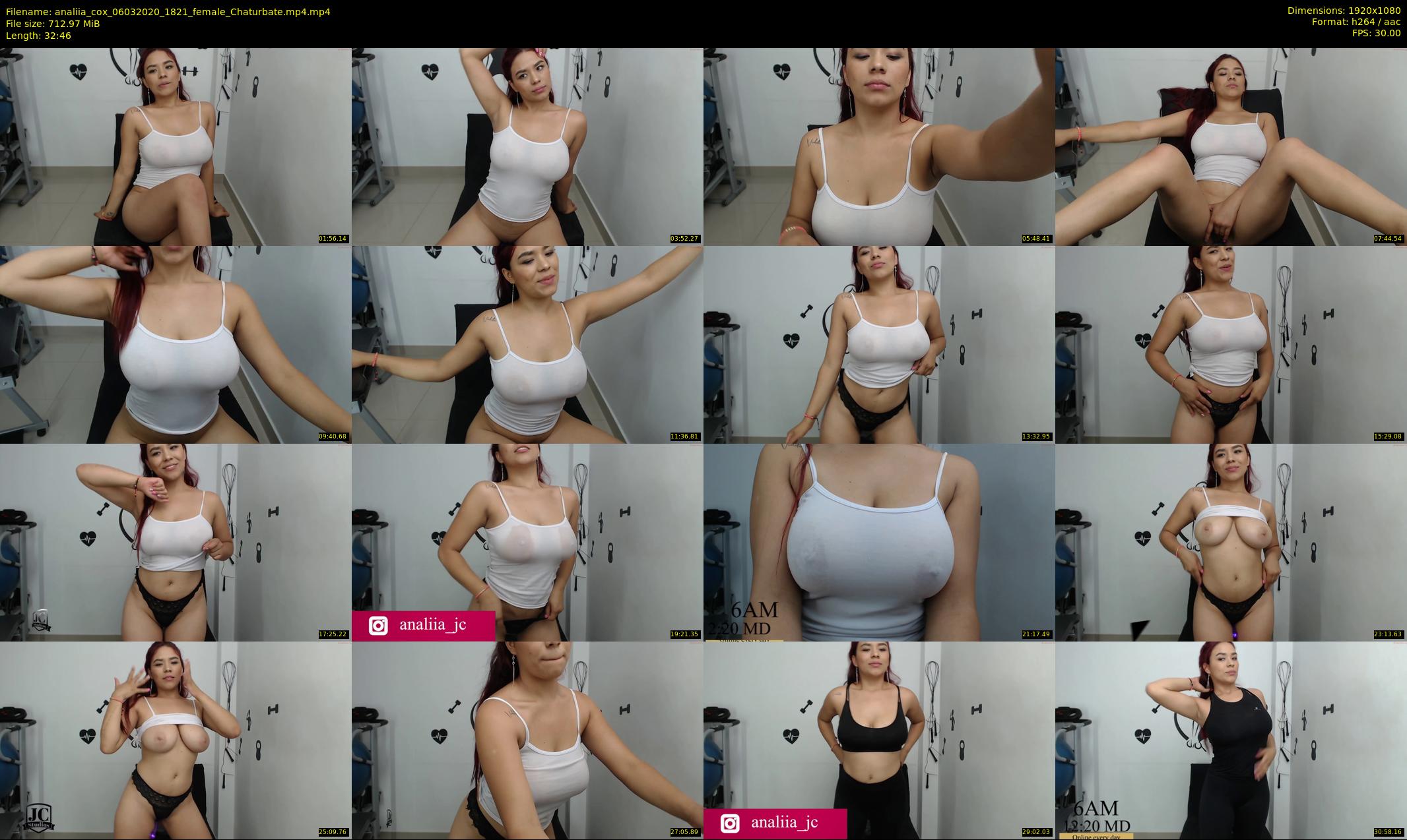 analiia_cox — 33 minute Chaturbate female cam show recording, 1080p, Mar 6, 2020