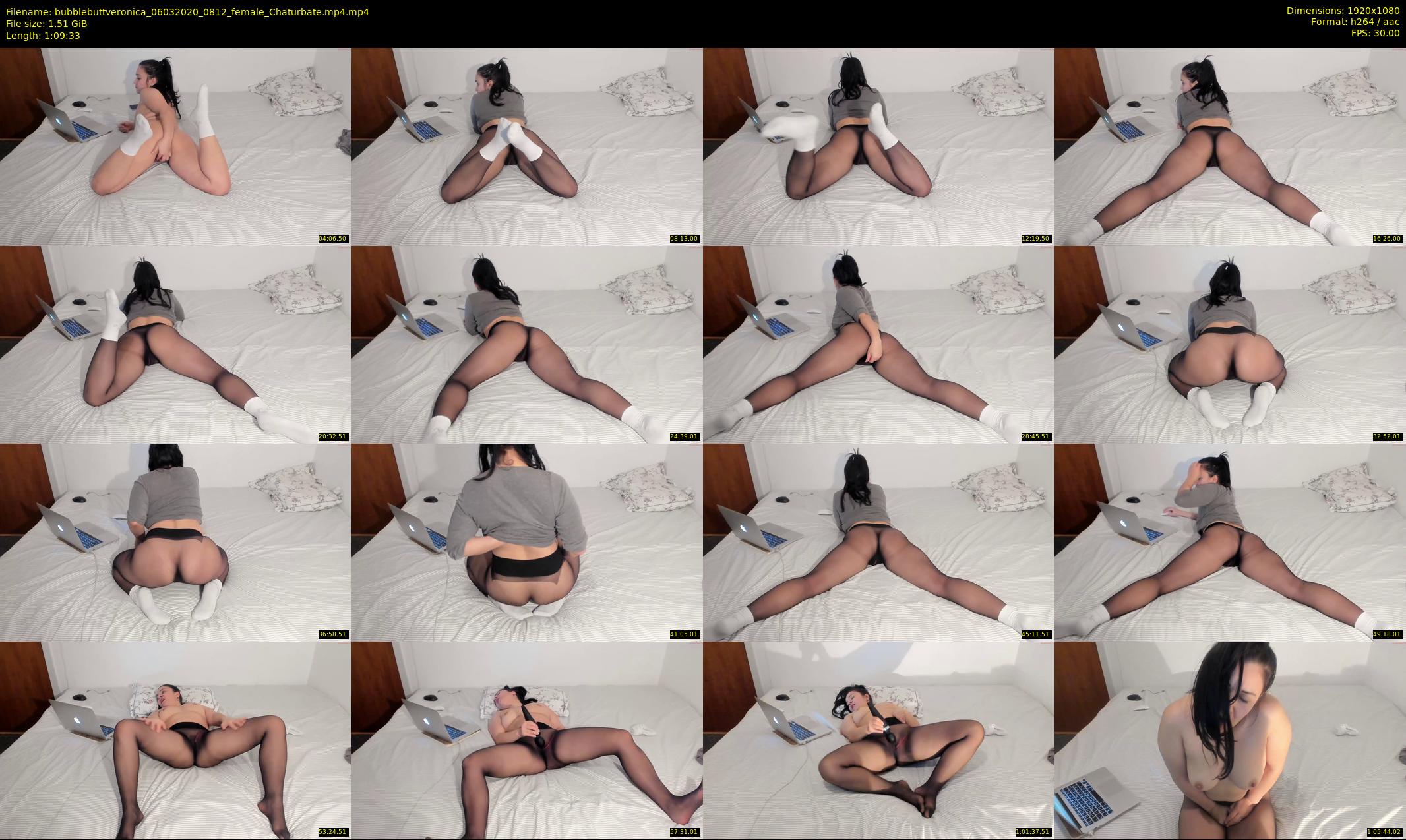 bubblebuttveronica — 70 minute Chaturbate female cam show recording, 1080p, Mar 6, 2020