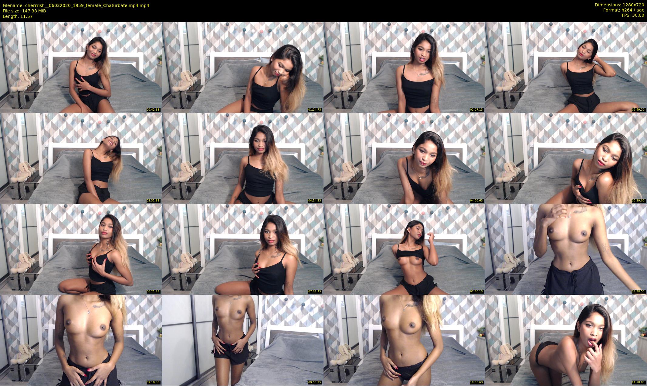 cherrrish_ — 12 minute Chaturbate female cam show recording, 720p, Mar 6, 2020