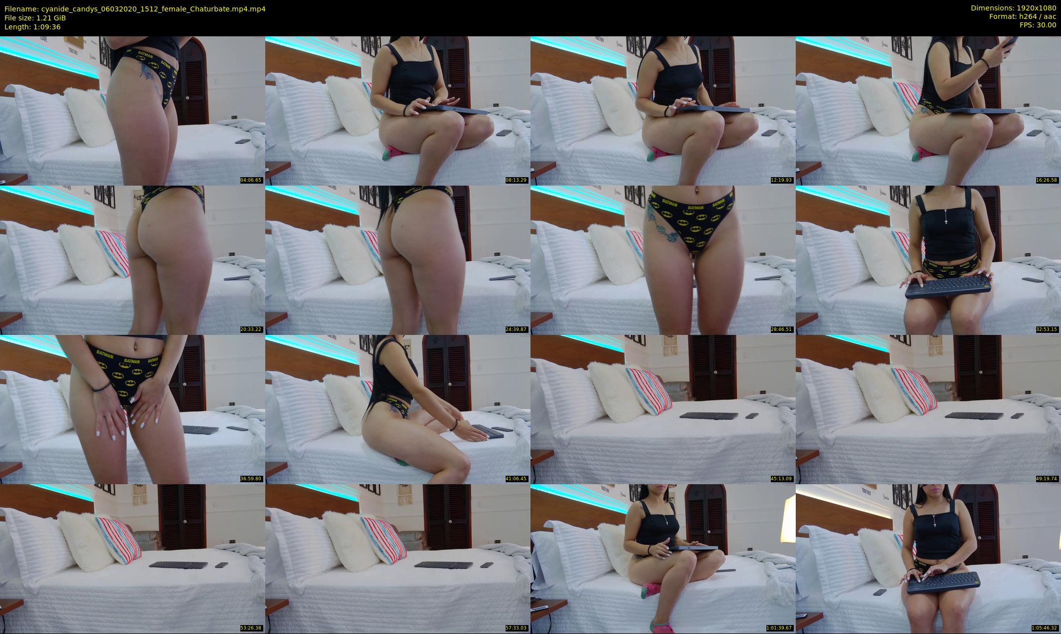 cyanide_candys — 70 minute Chaturbate female cam show recording, 1080p, Mar 6, 2020