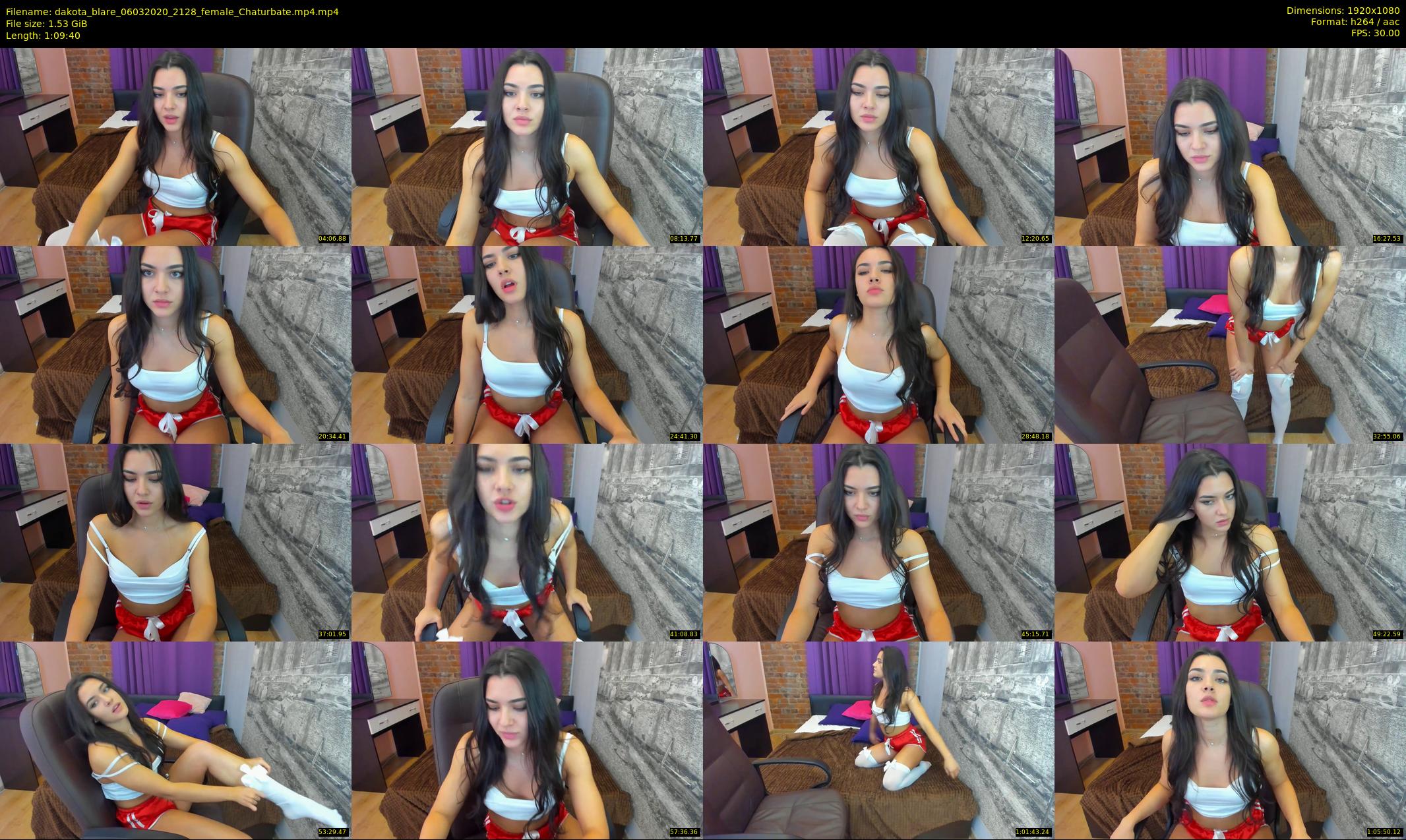 dakota_blare — 70 minute Chaturbate female cam show recording, 1080p, Mar 6, 2020
