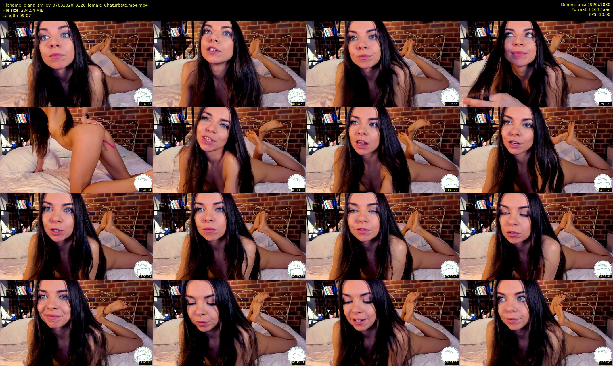 diana_smiley — 10 minute Chaturbate female cam show recording, 1080p, Mar 7, 2020