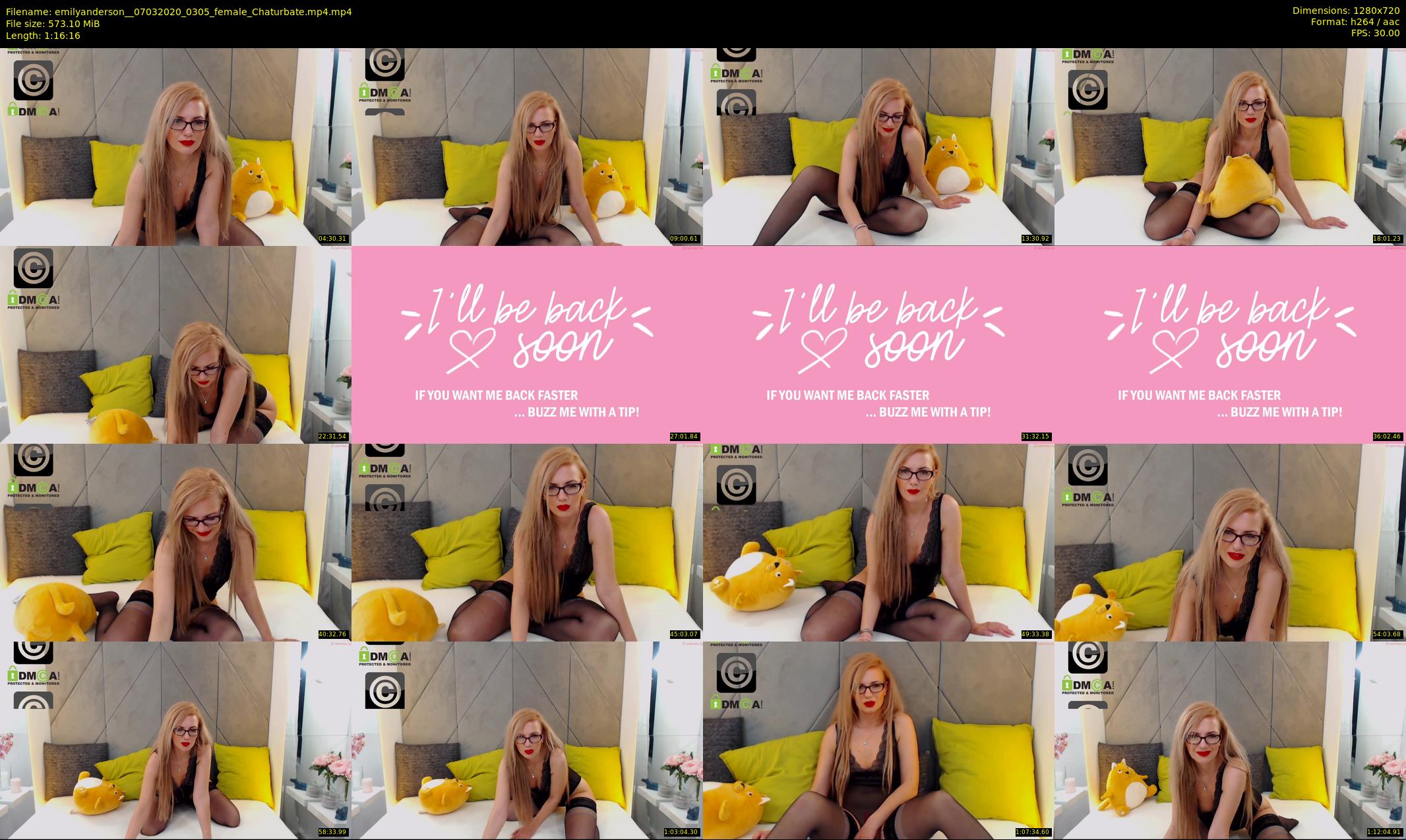 emilyanderson_ — 77 minute Chaturbate female cam show recording, 720p, Mar 7, 2020