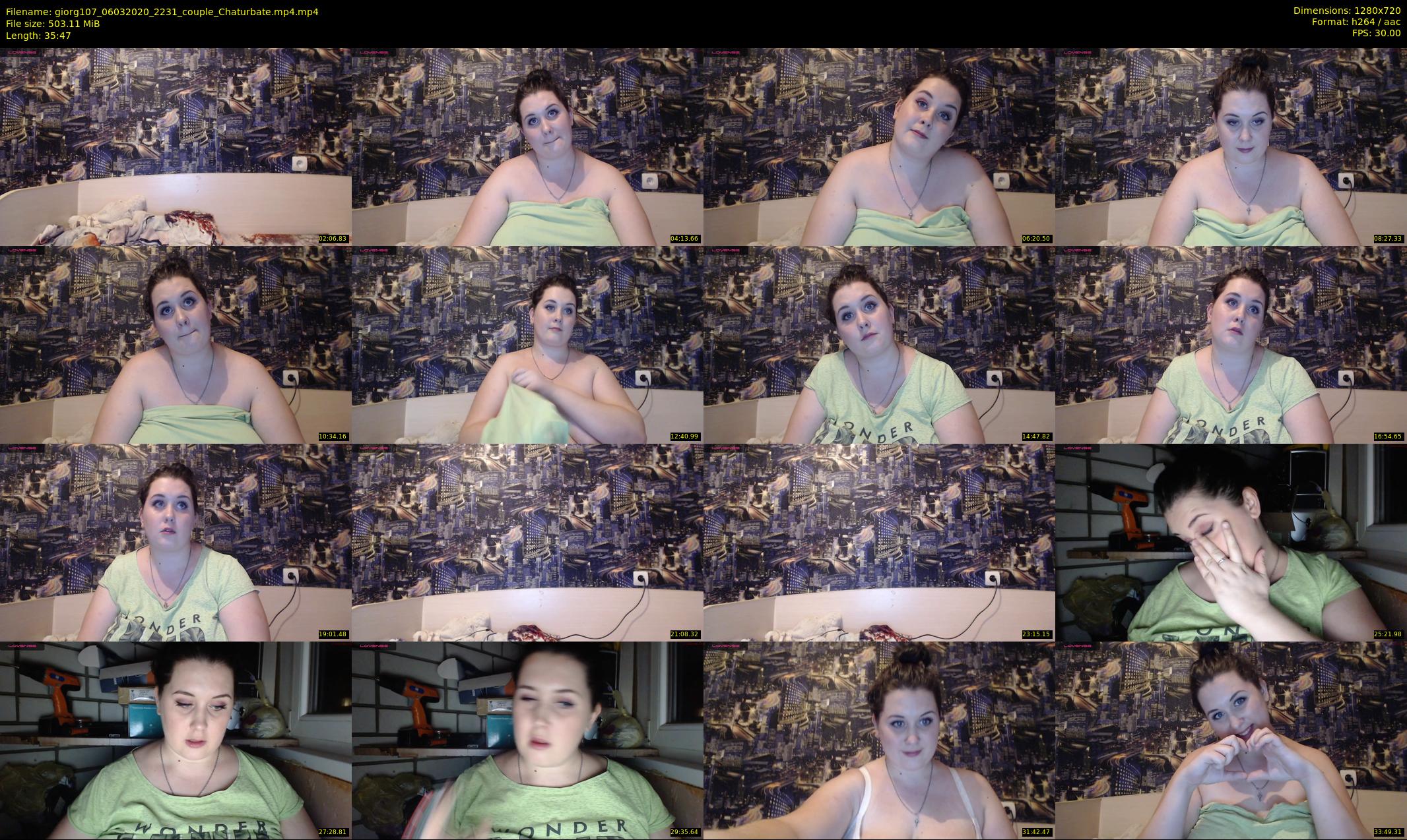 giorg107 — 36 minute Chaturbate couple cam show recording, 720p, Mar 6, 2020