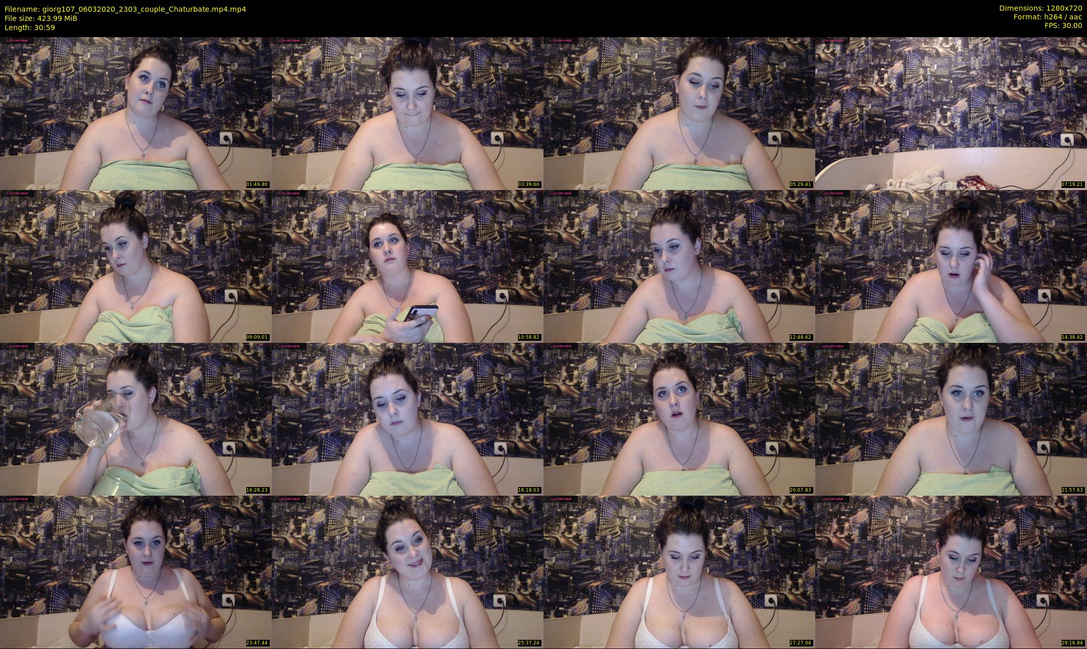 giorg107 — 31 minute Chaturbate couple cam show recording, 720p, Mar 6, 2020