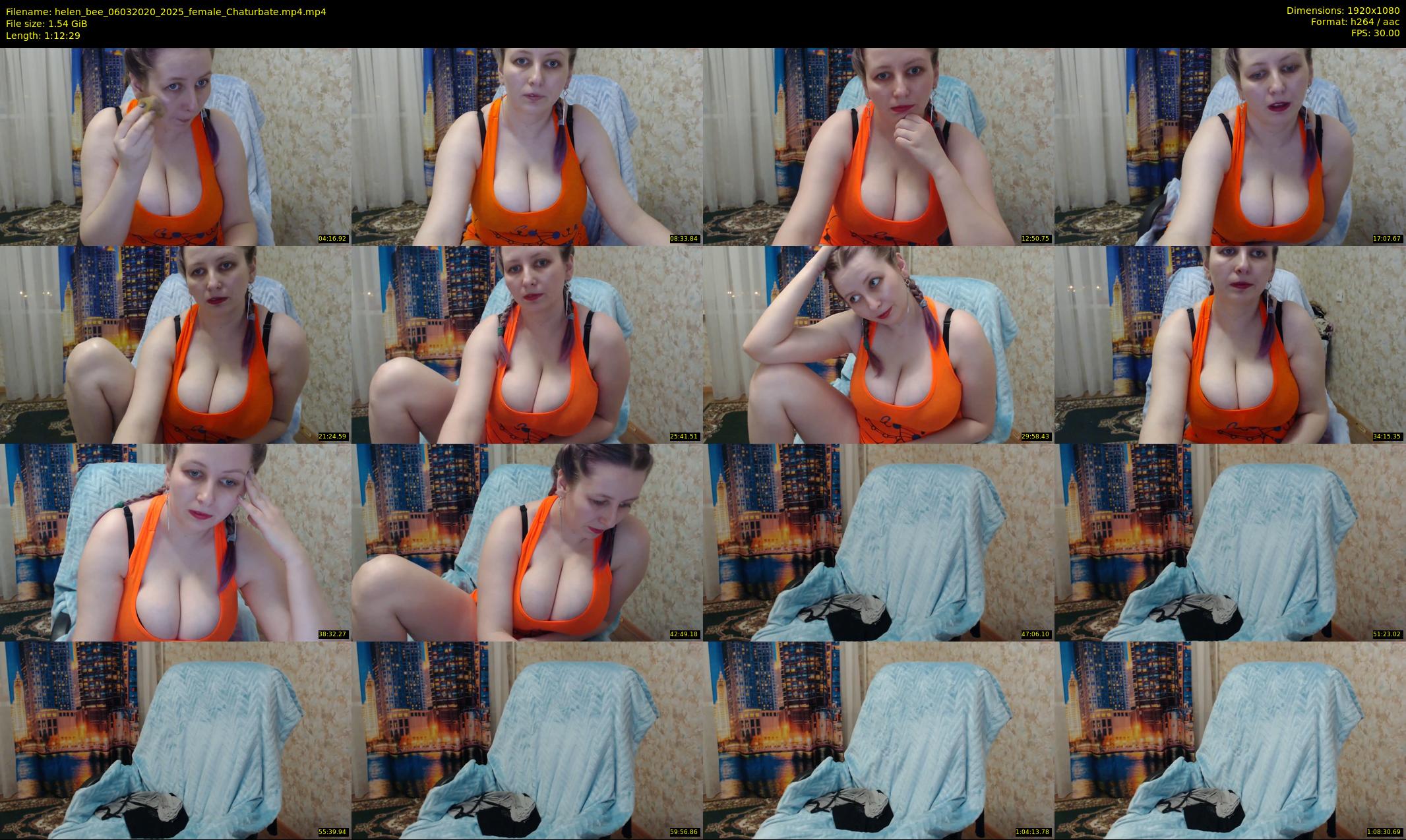 helen_bee — 73 minute Chaturbate female cam show recording, 1080p, Mar 6, 2020