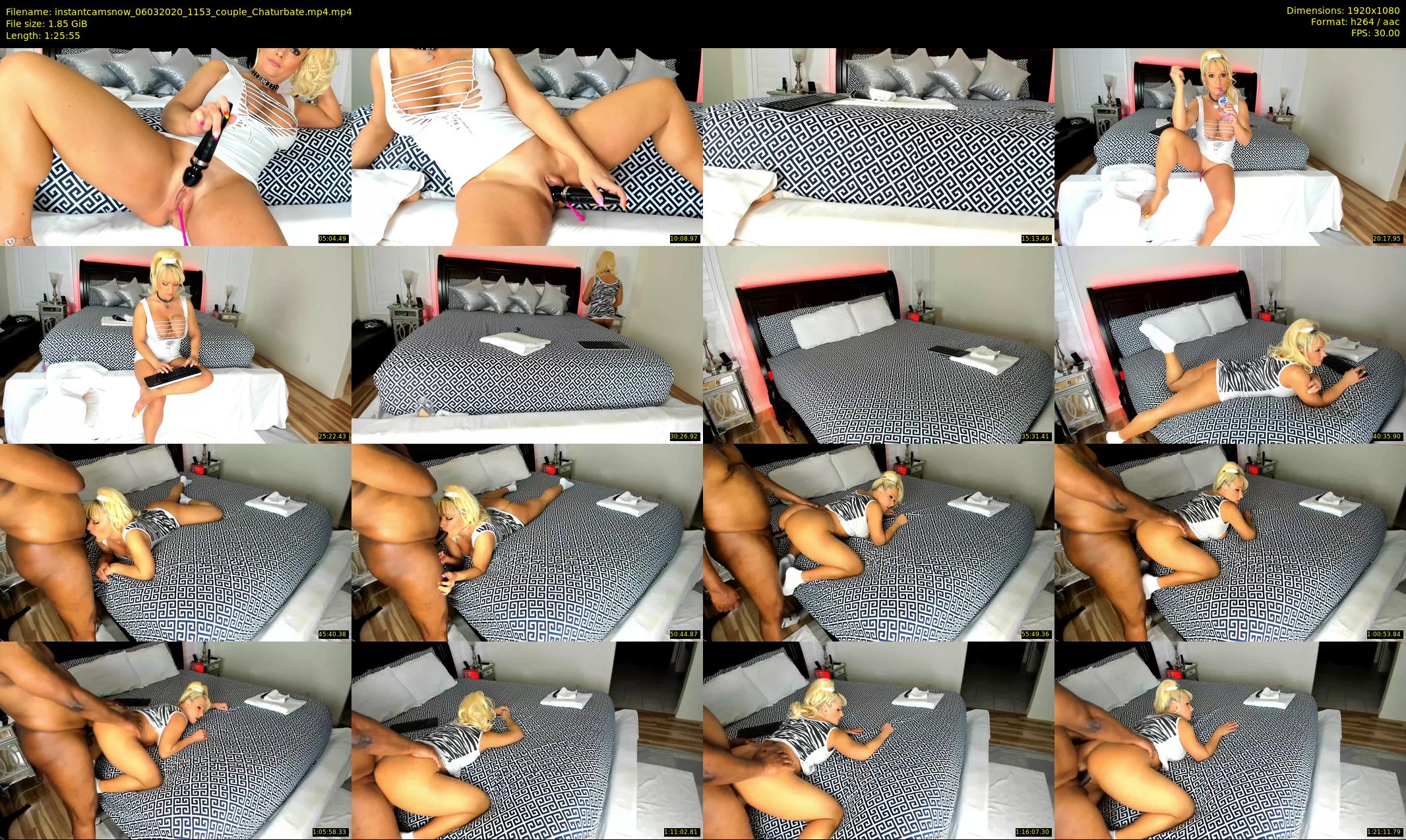 instantcamsnow — 86 minute Chaturbate couple cam show recording, 1080p, Mar 6, 2020