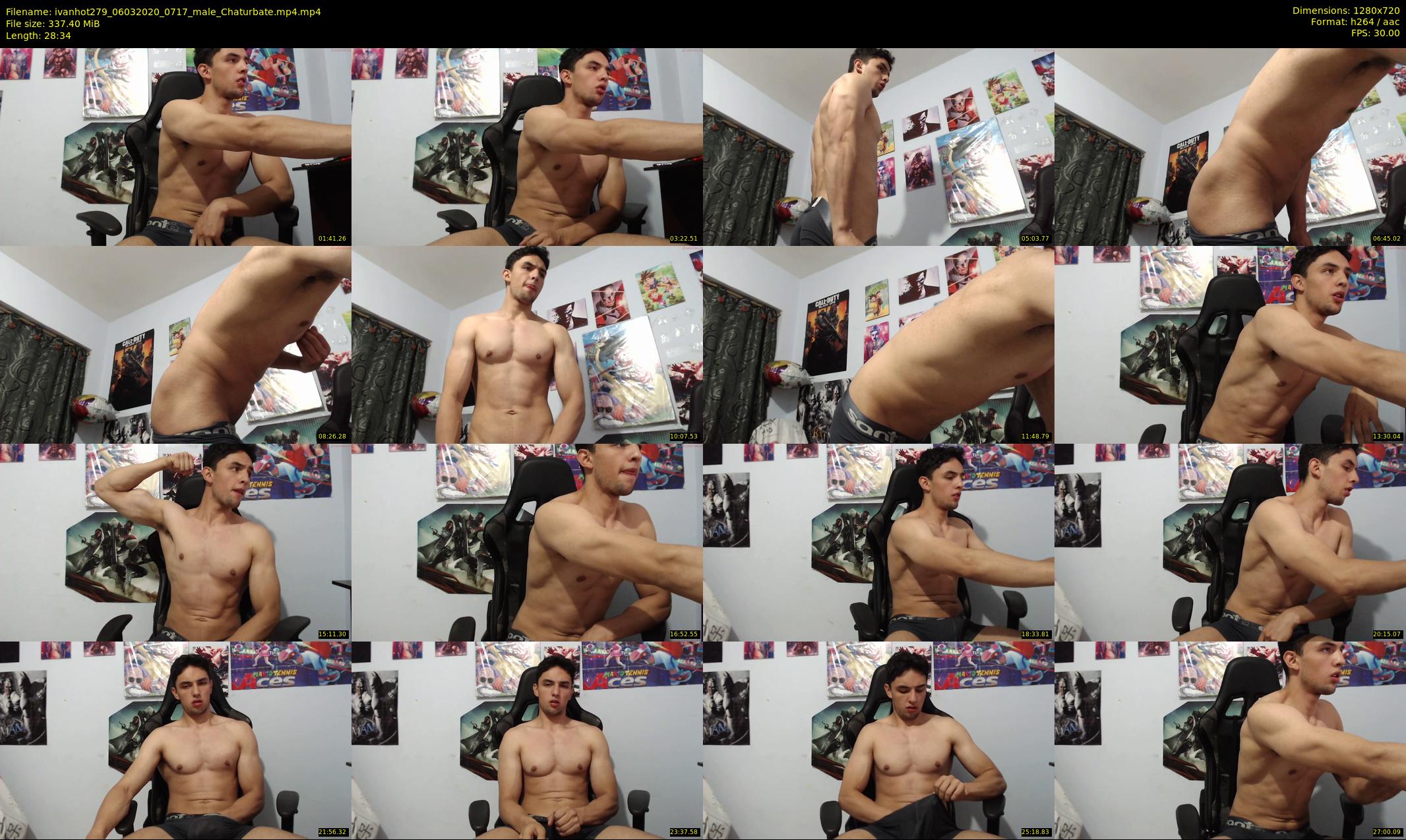 ivanhot279 — 29 minute Chaturbate male cam show recording, 720p, Mar 6, 2020