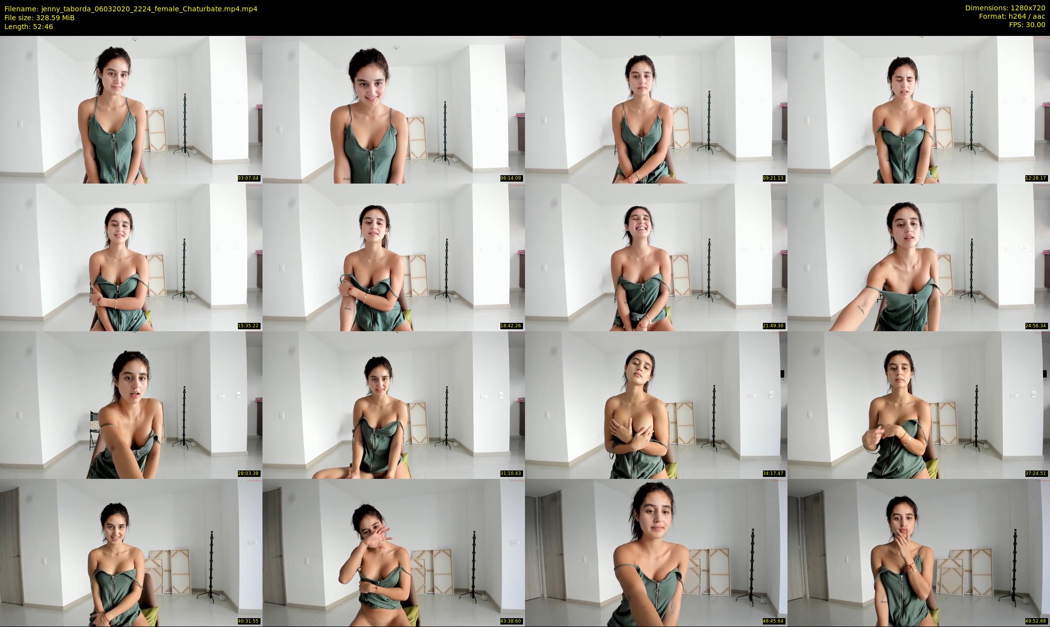 jenny_taborda — 53 minute Chaturbate female cam show recording, 720p, Mar 6, 2020