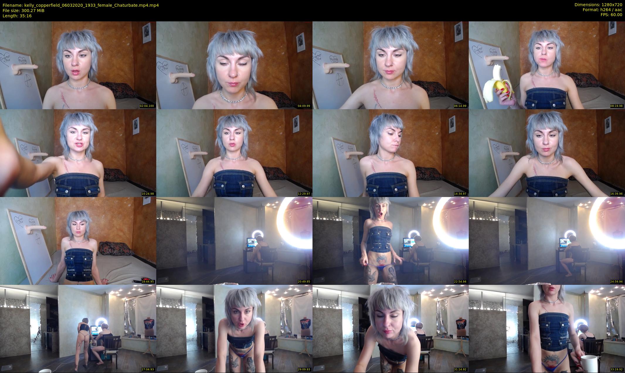 kelly_copperfield — 36 minute Chaturbate female cam show recording, 720p, Mar 6, 2020