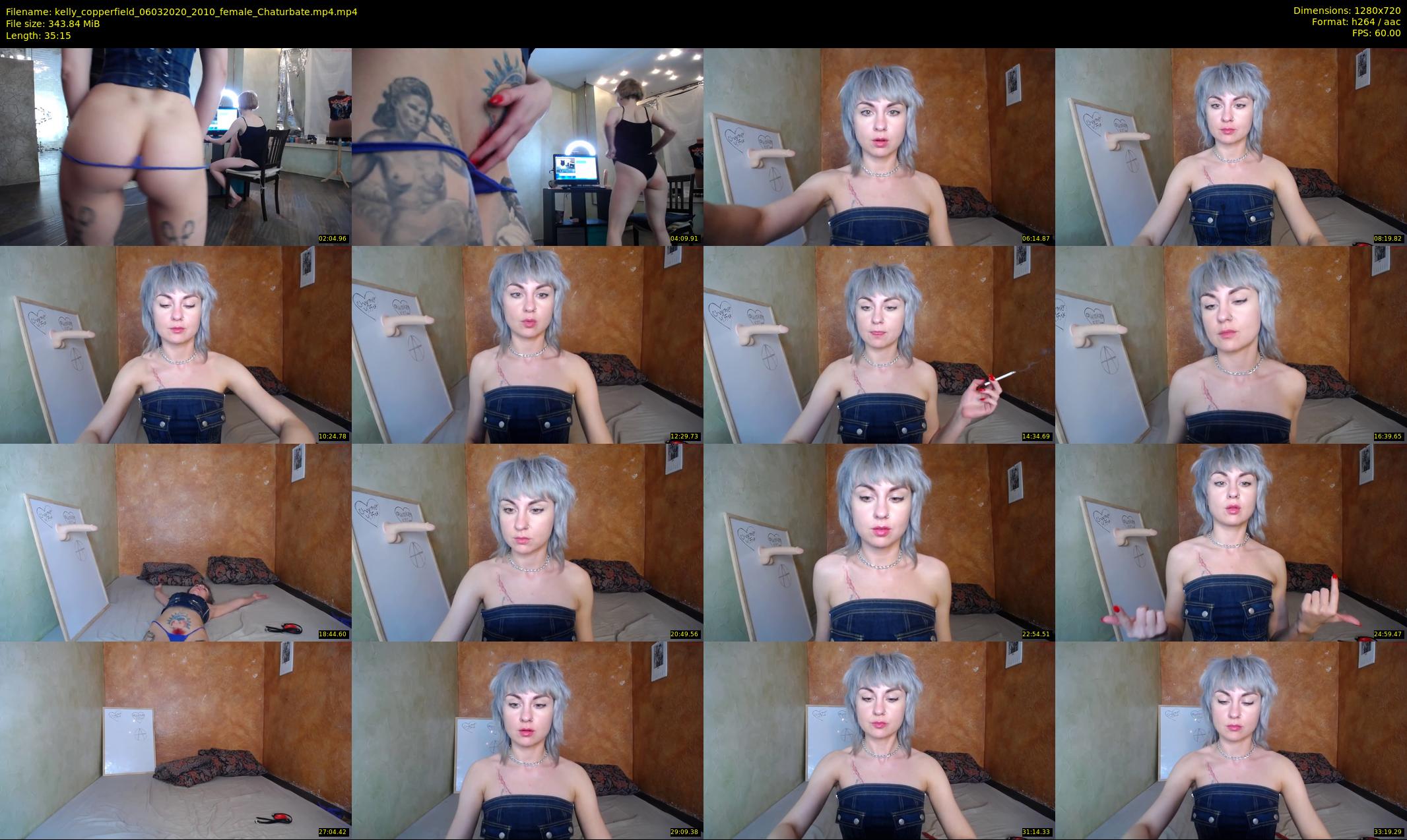 kelly_copperfield — 36 minute Chaturbate female cam show recording, 720p, Mar 6, 2020