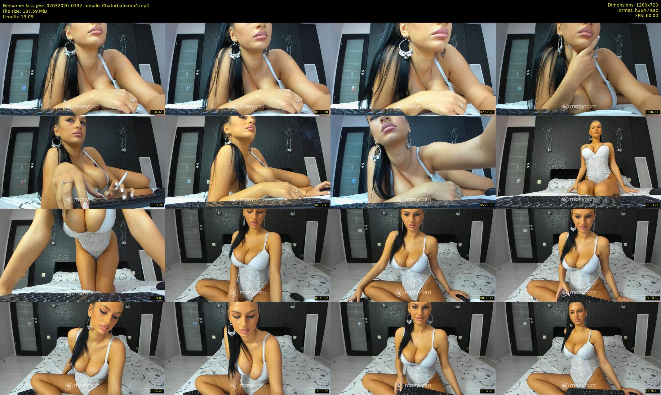 kiss_jess — 14 minute Chaturbate female cam show recording, 720p, Mar 7, 2020
