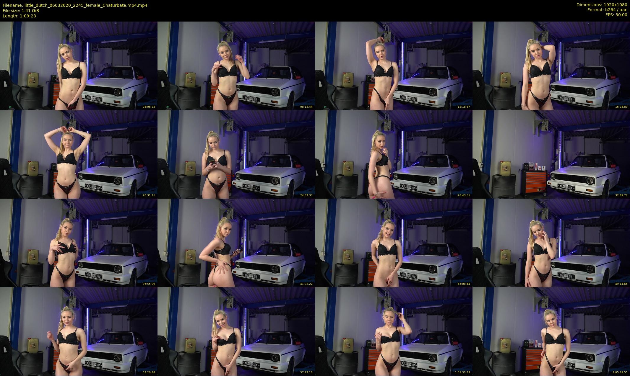 little_dutch — 70 minute Chaturbate female cam show recording, 1080p, Mar 6, 2020