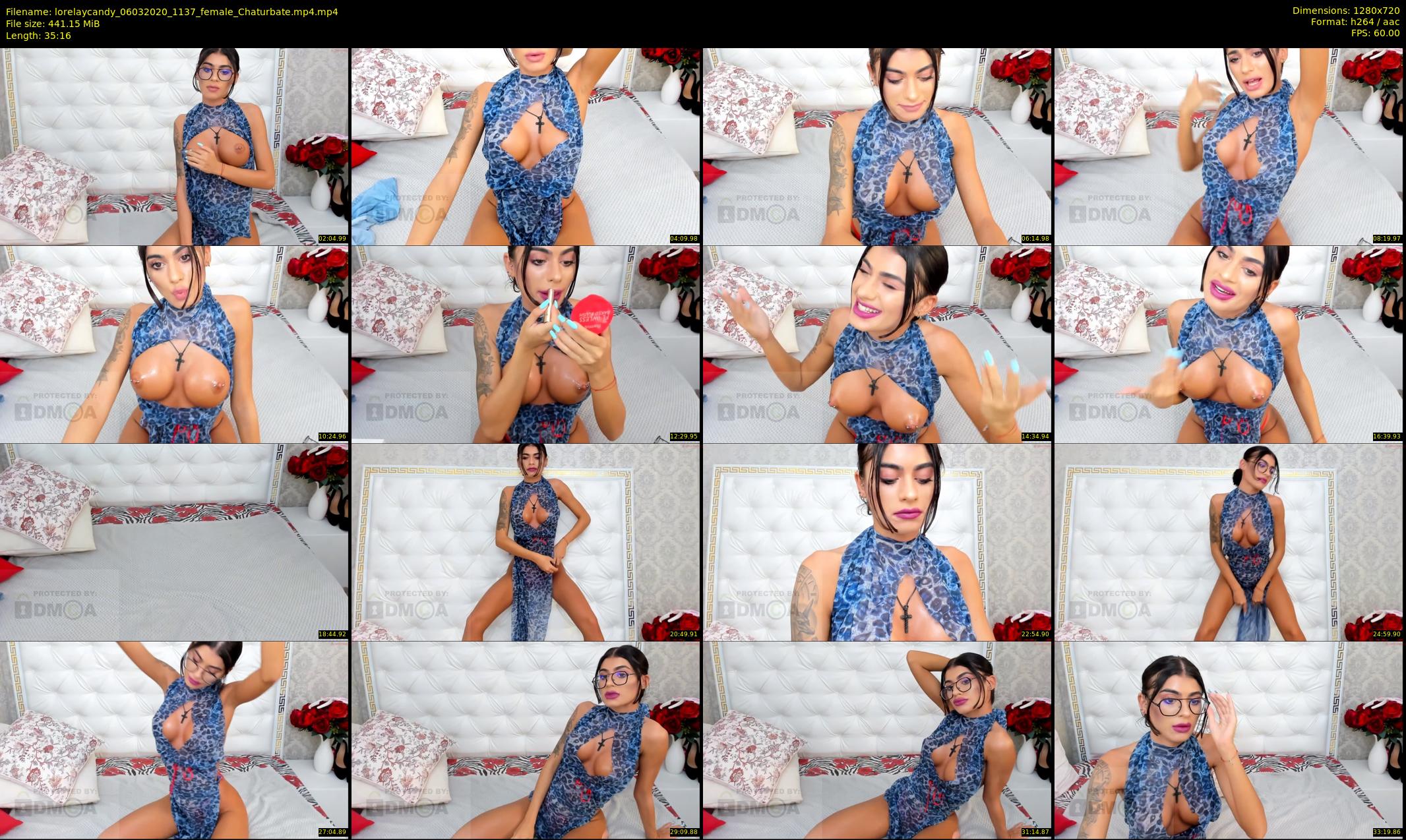 lorelaycandy — 36 minute Chaturbate female cam show recording, 720p, Mar 6, 2020