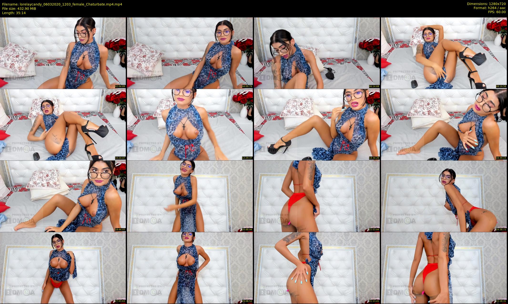 lorelaycandy — 36 minute Chaturbate female cam show recording, 720p, Mar 6, 2020