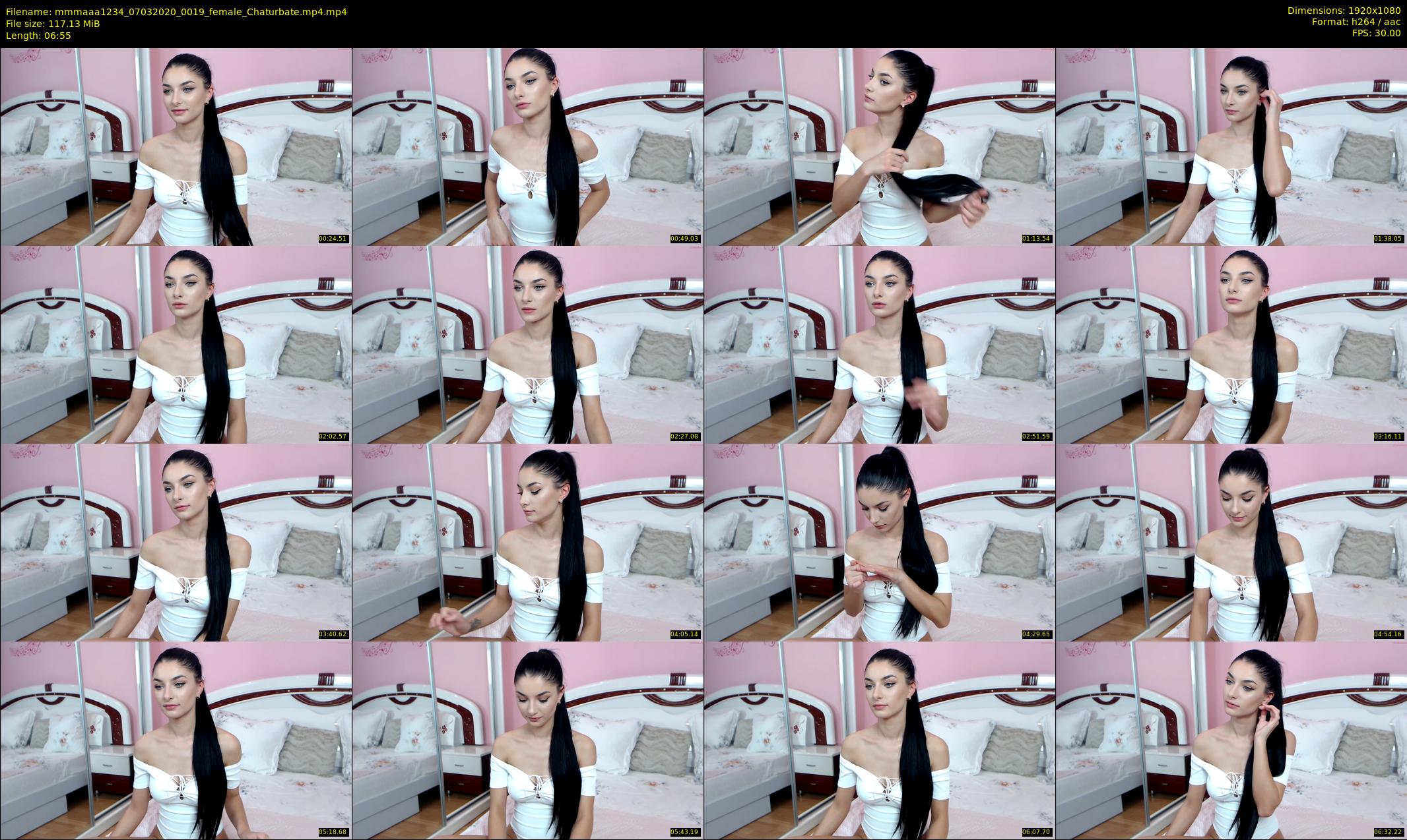 mmmaaa1234 — 7 minute Chaturbate female cam show recording, 1080p, Mar 7, 2020