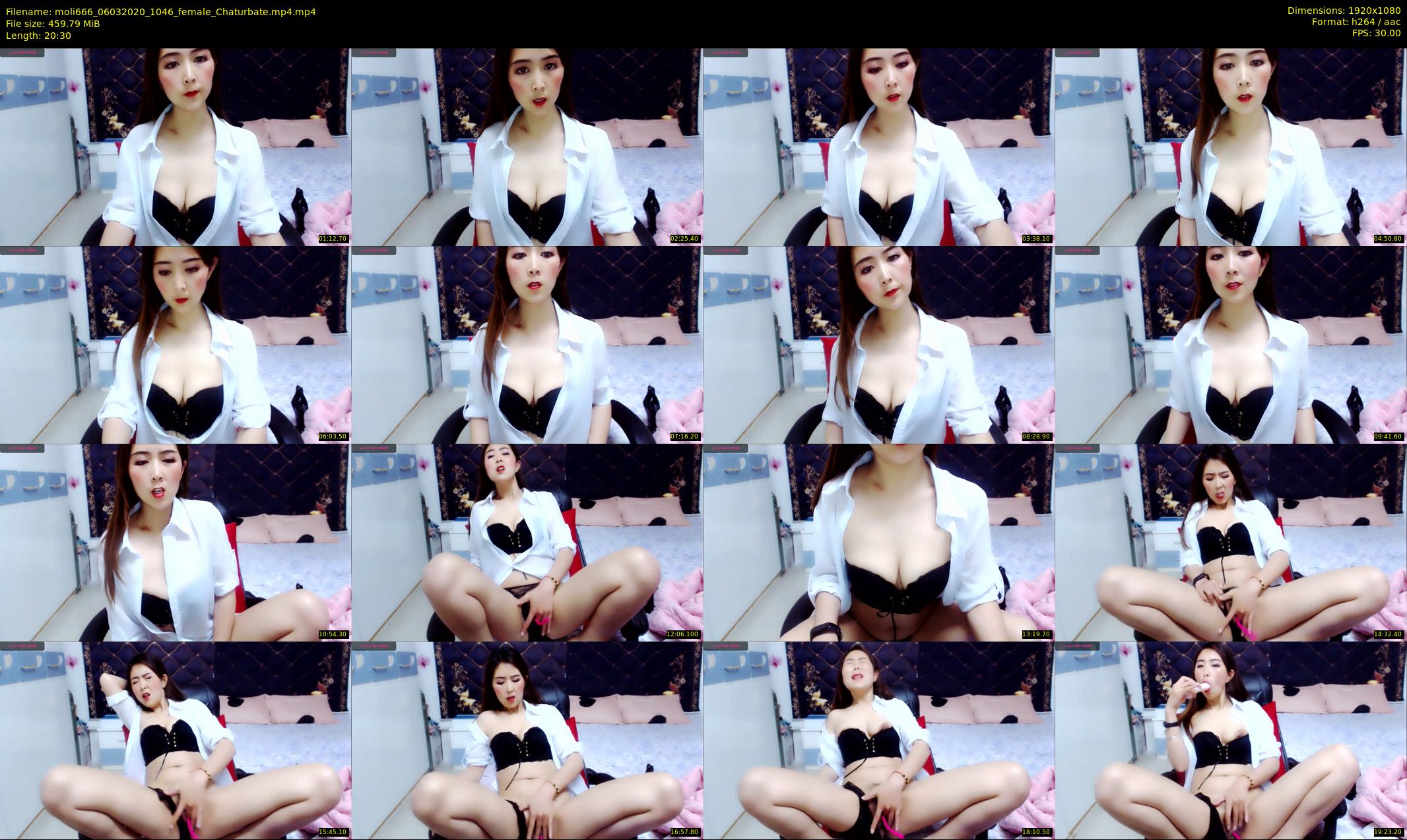 moli666 — 21 minute Chaturbate female cam show recording, 1080p, Mar 6, 2020