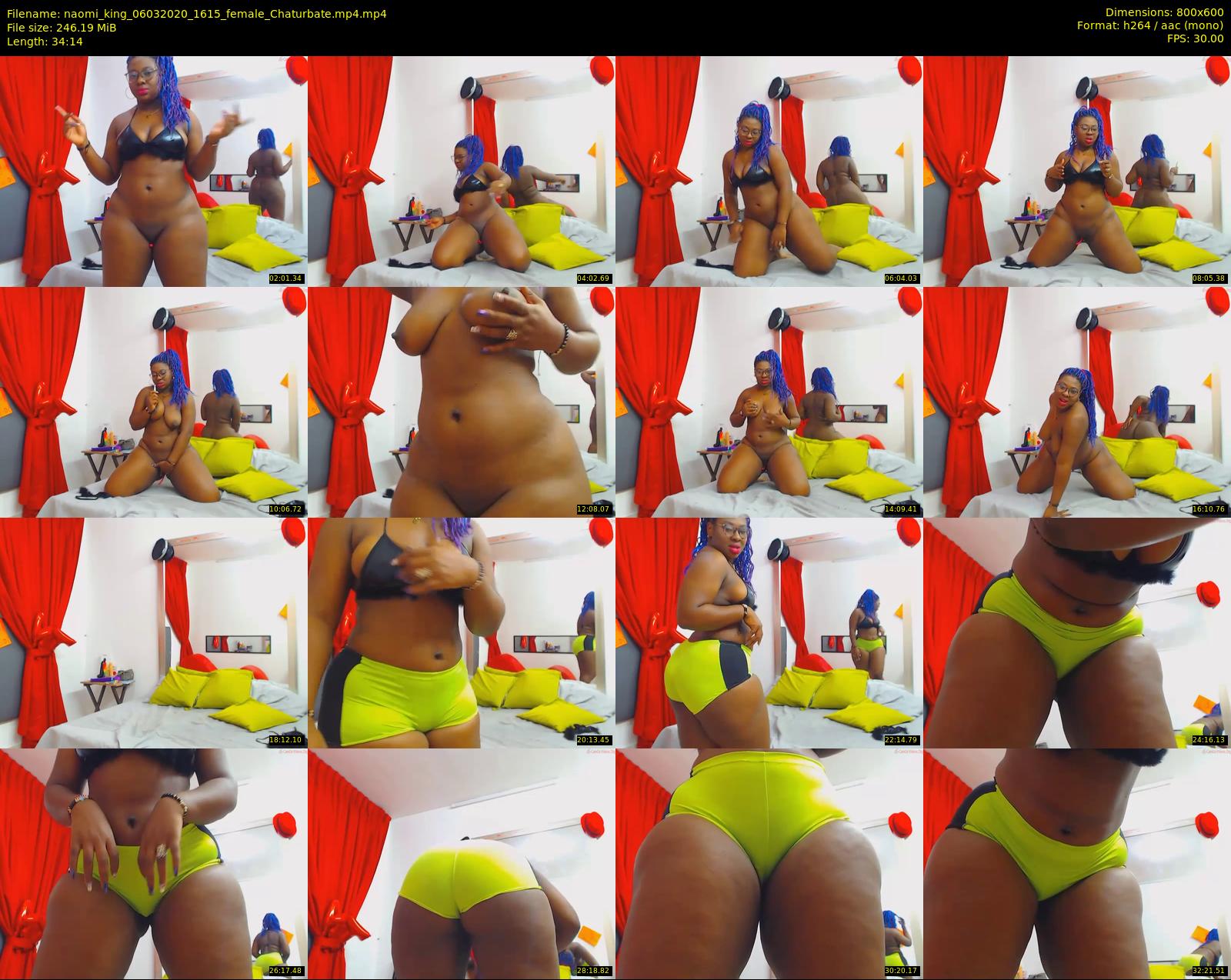 naomi_king — 35 minute Chaturbate female cam show recording, 480p, Mar 6, 2020