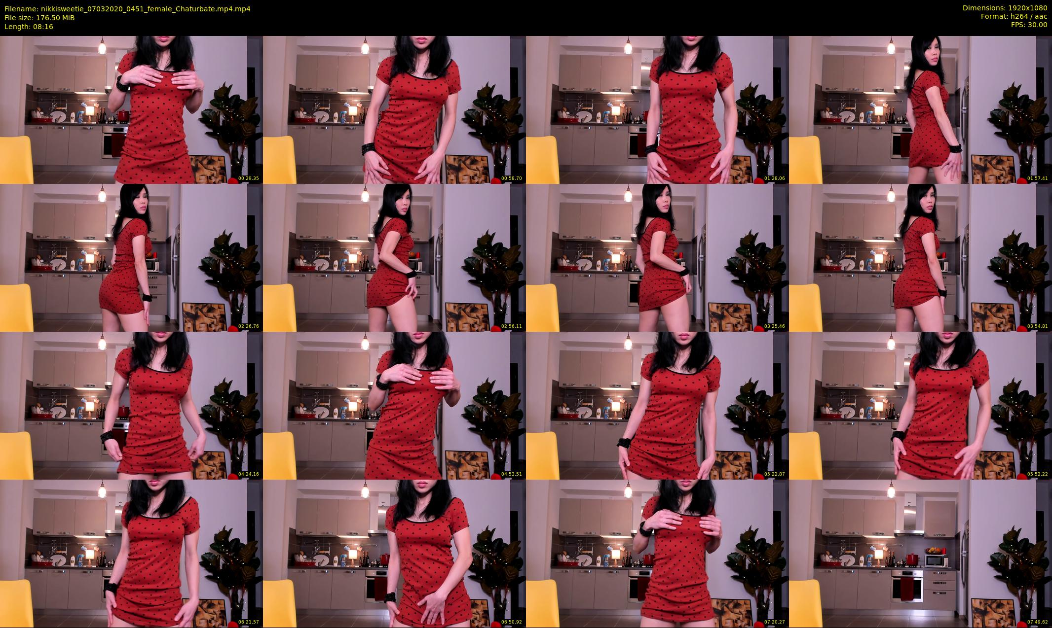 nikkisweetie — 9 minute Chaturbate female cam show recording, 1080p, Mar 7, 2020