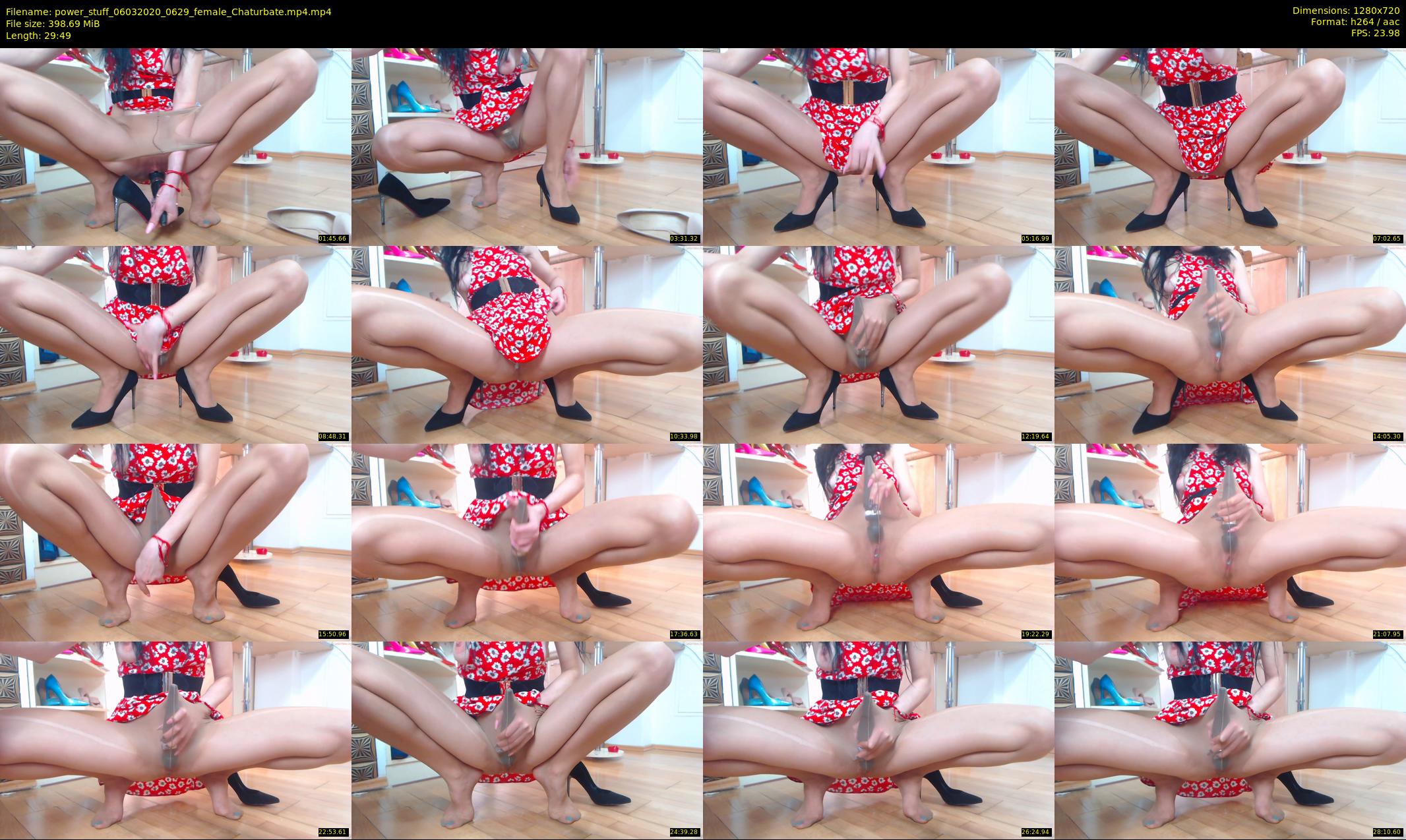 power_stuff — 30 minute Chaturbate female cam show recording, 720p, Mar 6, 2020
