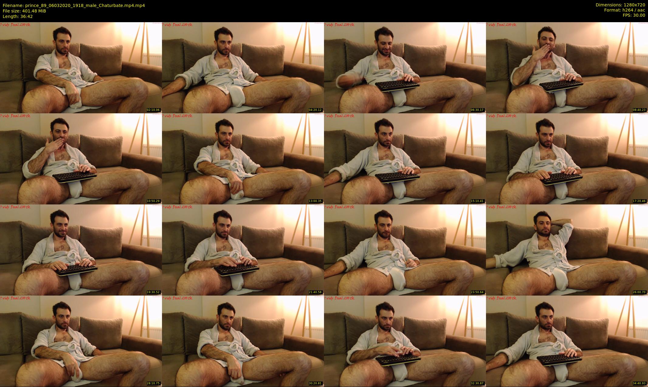 prince_89 — 37 minute Chaturbate male cam show recording, 720p, Mar 6, 2020