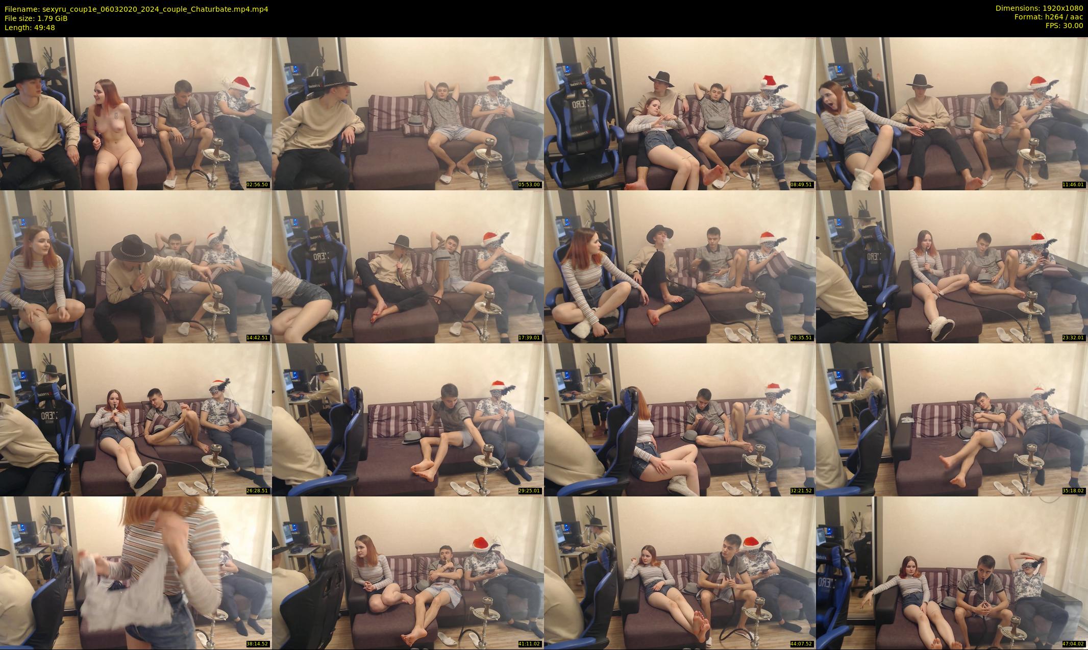 sexyru_coup1e — 50 minute Chaturbate couple cam show recording, 1080p, Mar 6, 2020
