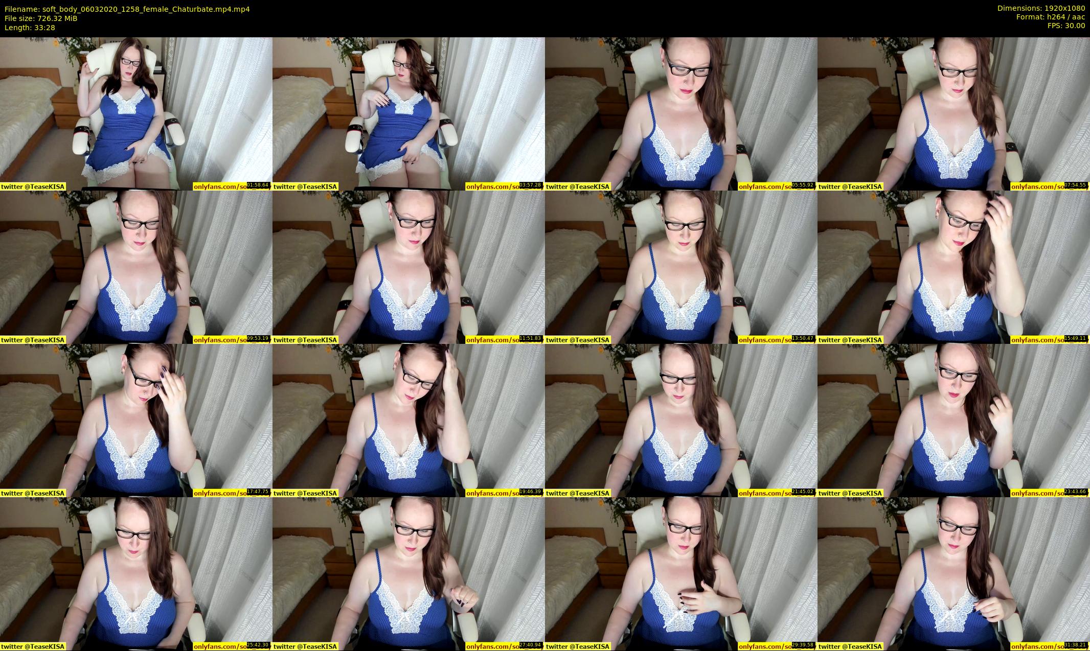 soft_body — 34 minute Chaturbate female cam show recording, 1080p, Mar 6, 2020