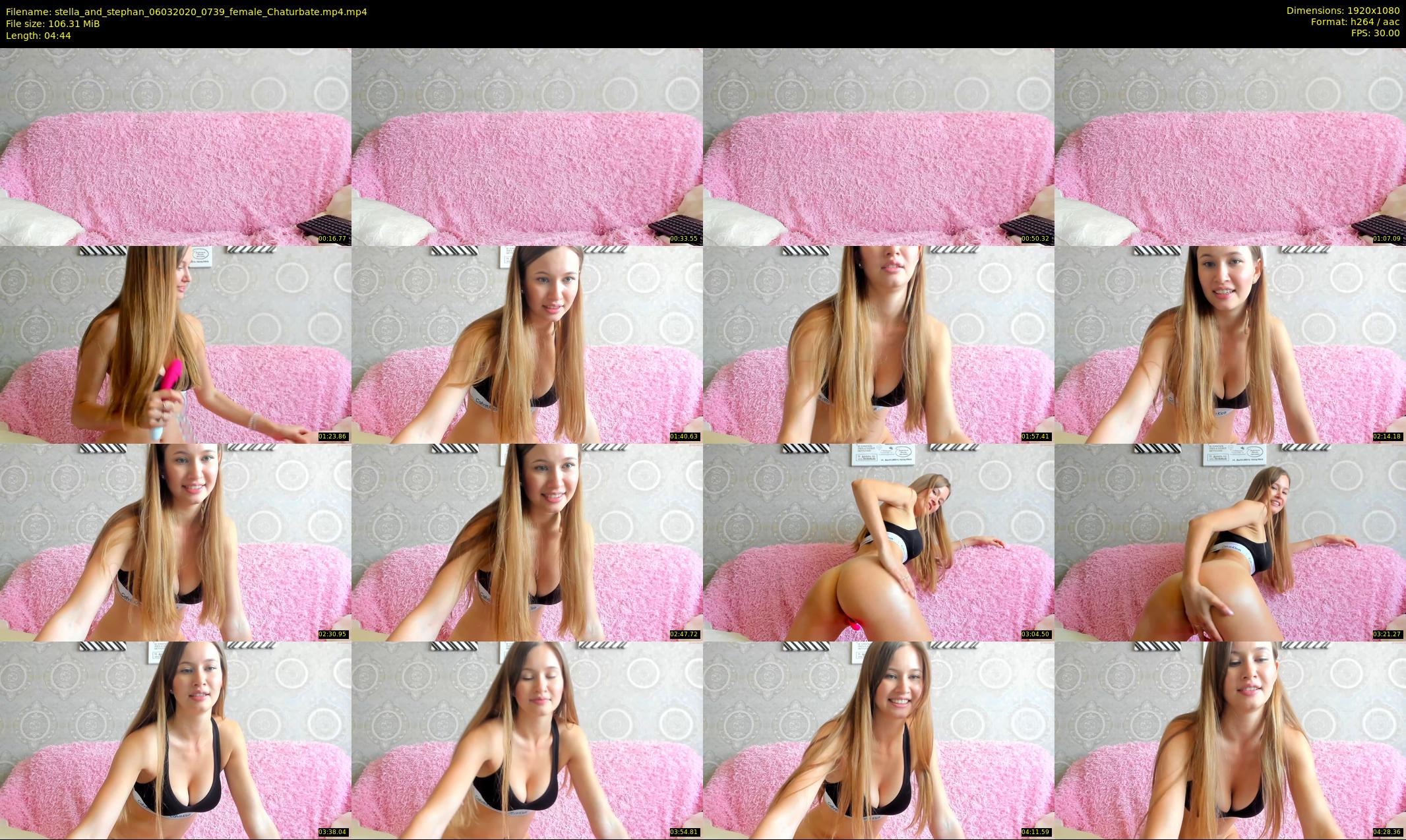 stella_and_stephan — 5 minute Chaturbate couple cam show recording, 1080p, Mar 6, 2020