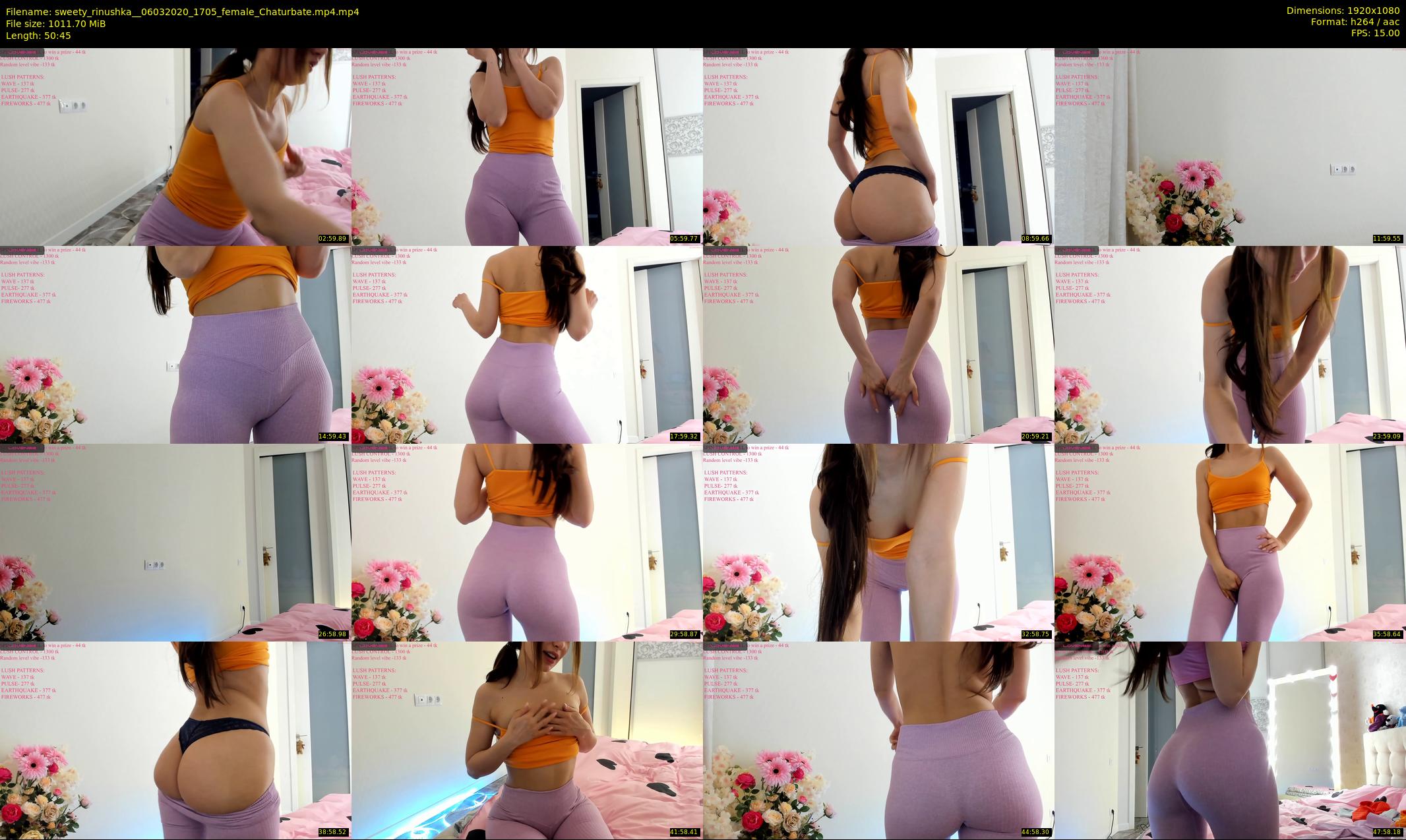 sweety_rinushka_ — 51 minute Chaturbate female cam show recording, 1080p, Mar 6, 2020
