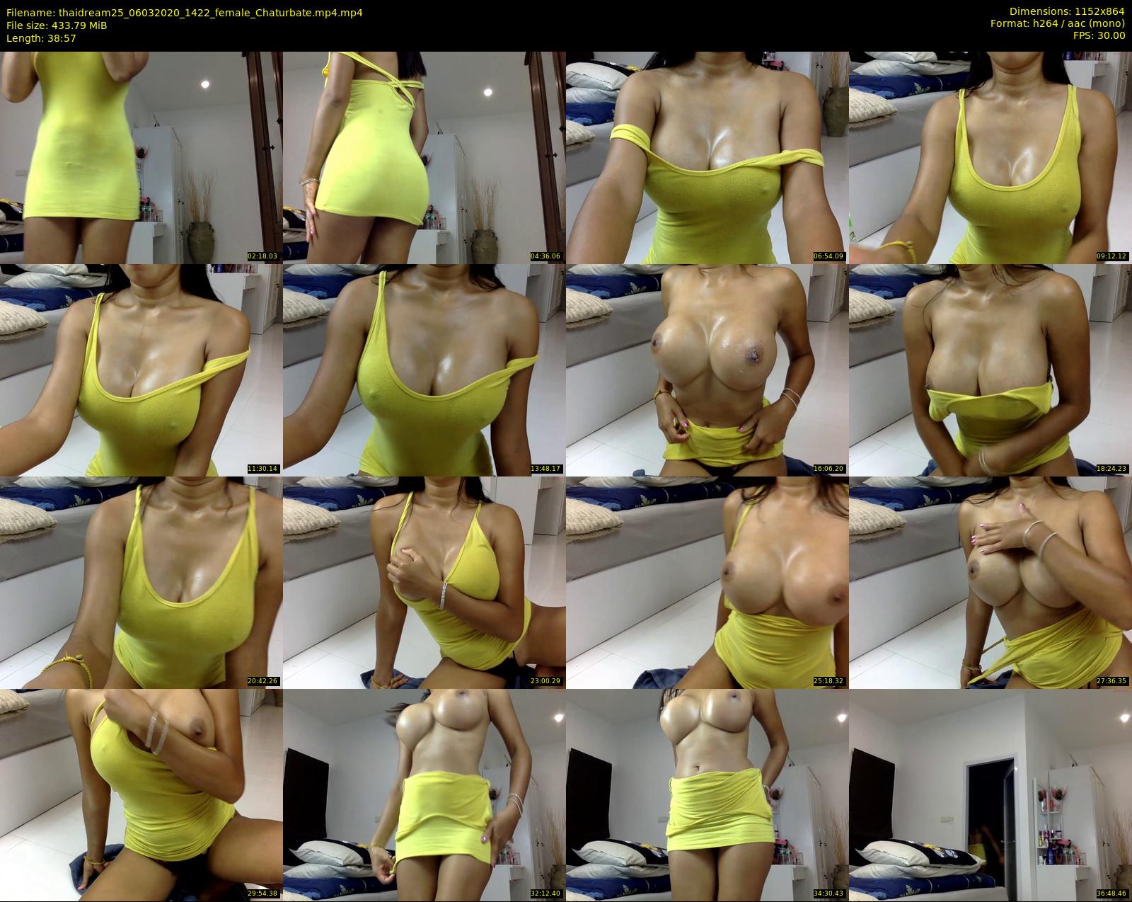 thaidream25 — 39 minute Chaturbate female cam show recording, 720p, Mar 6, 2020