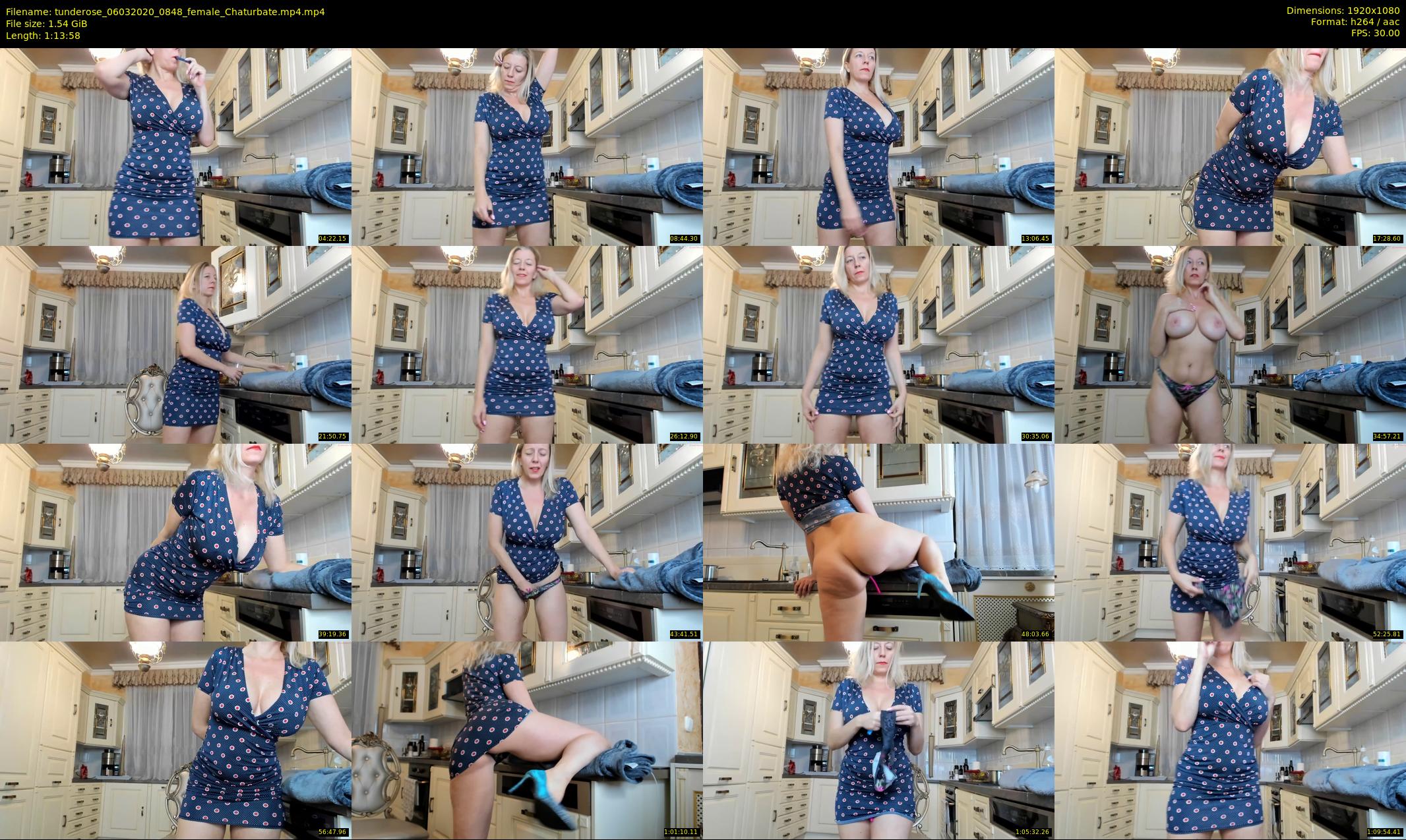tunderose — 74 minute Chaturbate female cam show recording, 1080p, Mar 6, 2020