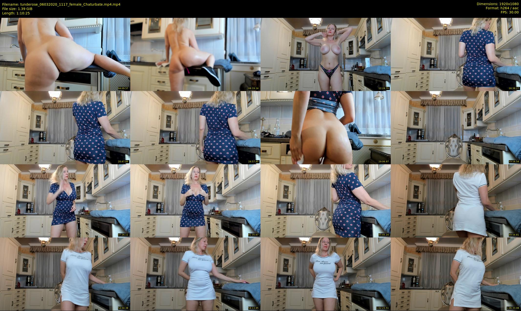 tunderose — 71 minute Chaturbate female cam show recording, 1080p, Mar 6, 2020