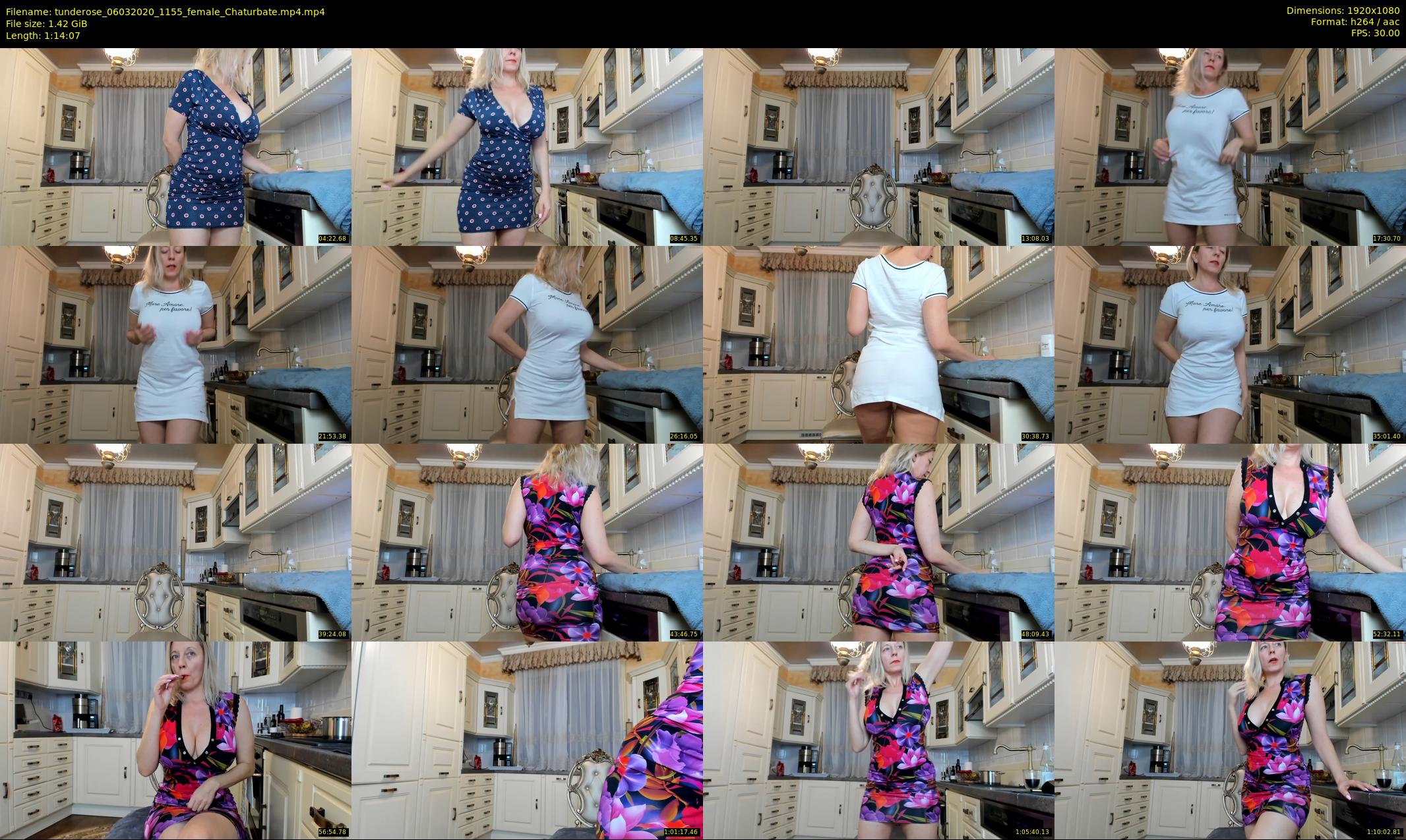 tunderose — 75 minute Chaturbate female cam show recording, 1080p, Mar 6, 2020