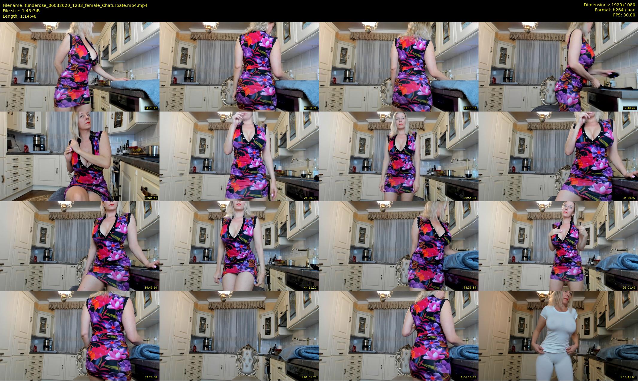 tunderose — 75 minute Chaturbate female cam show recording, 1080p, Mar 6, 2020