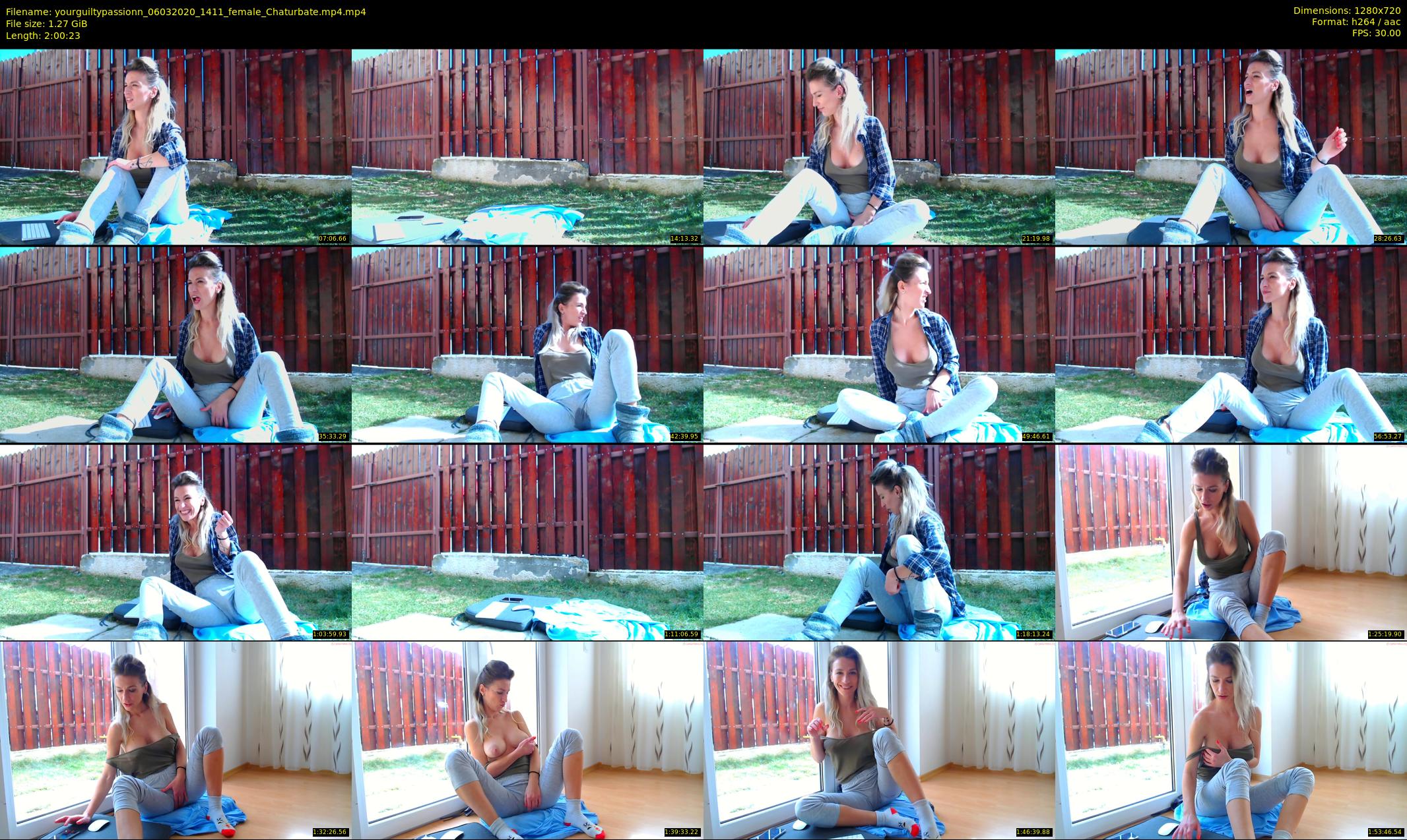 yourguiltypassionn — 121 minute Chaturbate female cam show recording, 720p, Mar 6, 2020