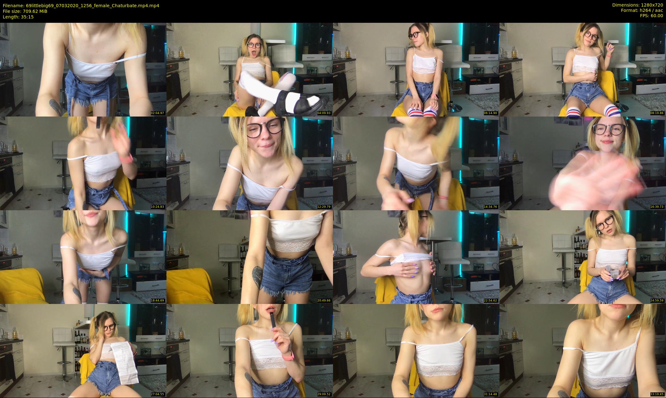 69littlebig69 — 36 minute Chaturbate couple cam show recording, 720p, Mar 7, 2020