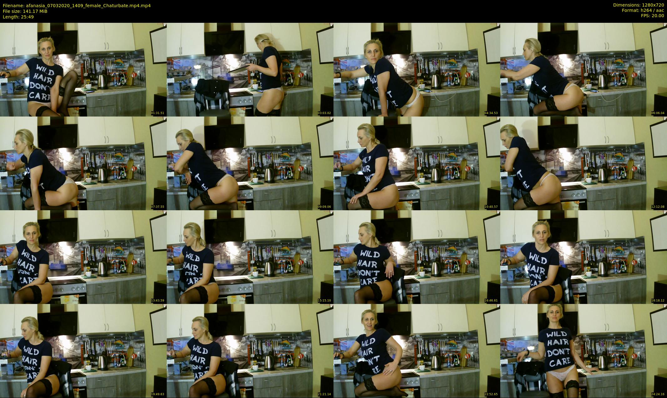 afanasia — 26 minute Chaturbate female cam show recording, 720p, Mar 7, 2020