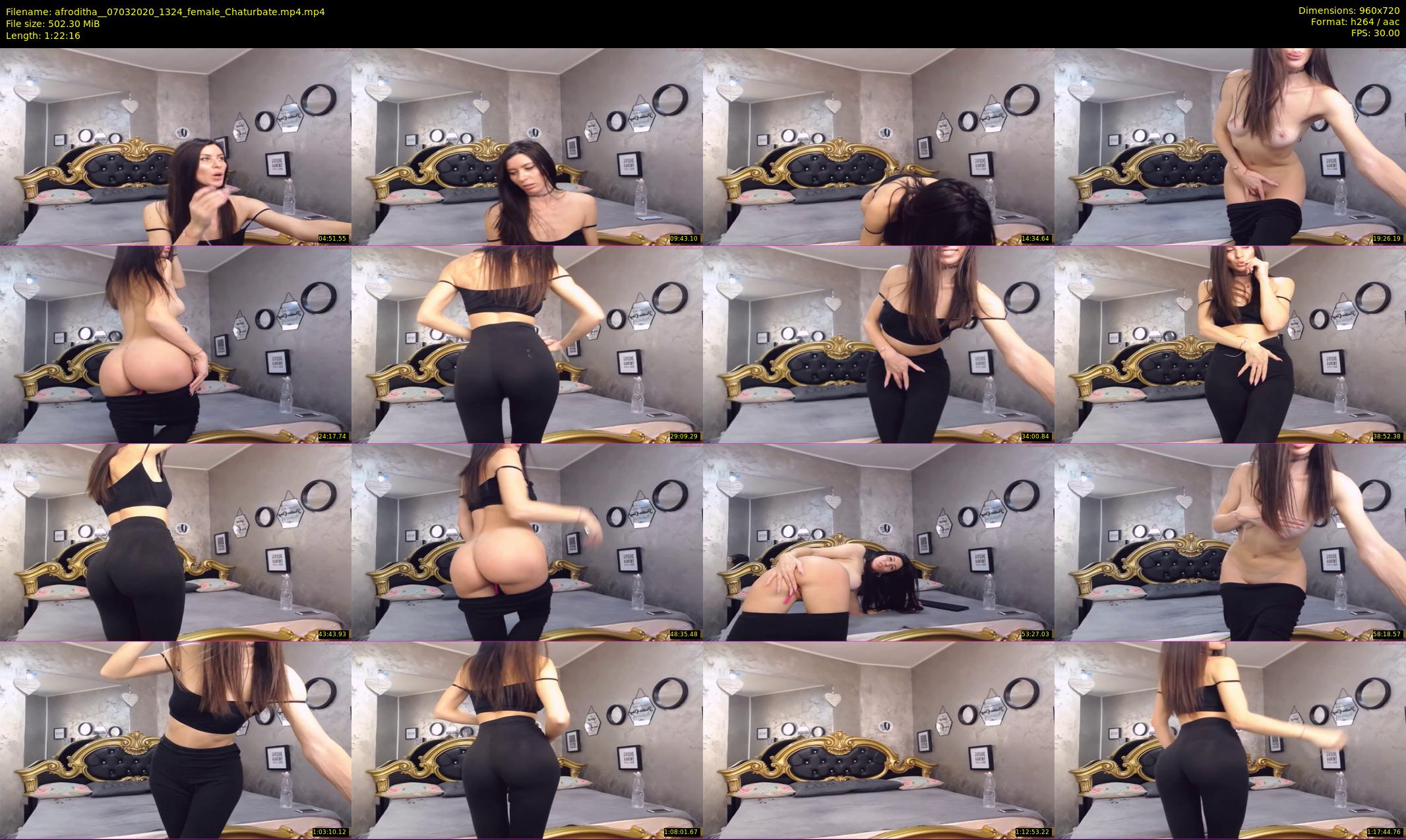 afroditha_ — 83 minute Chaturbate female cam show recording, 720p, Mar 7, 2020