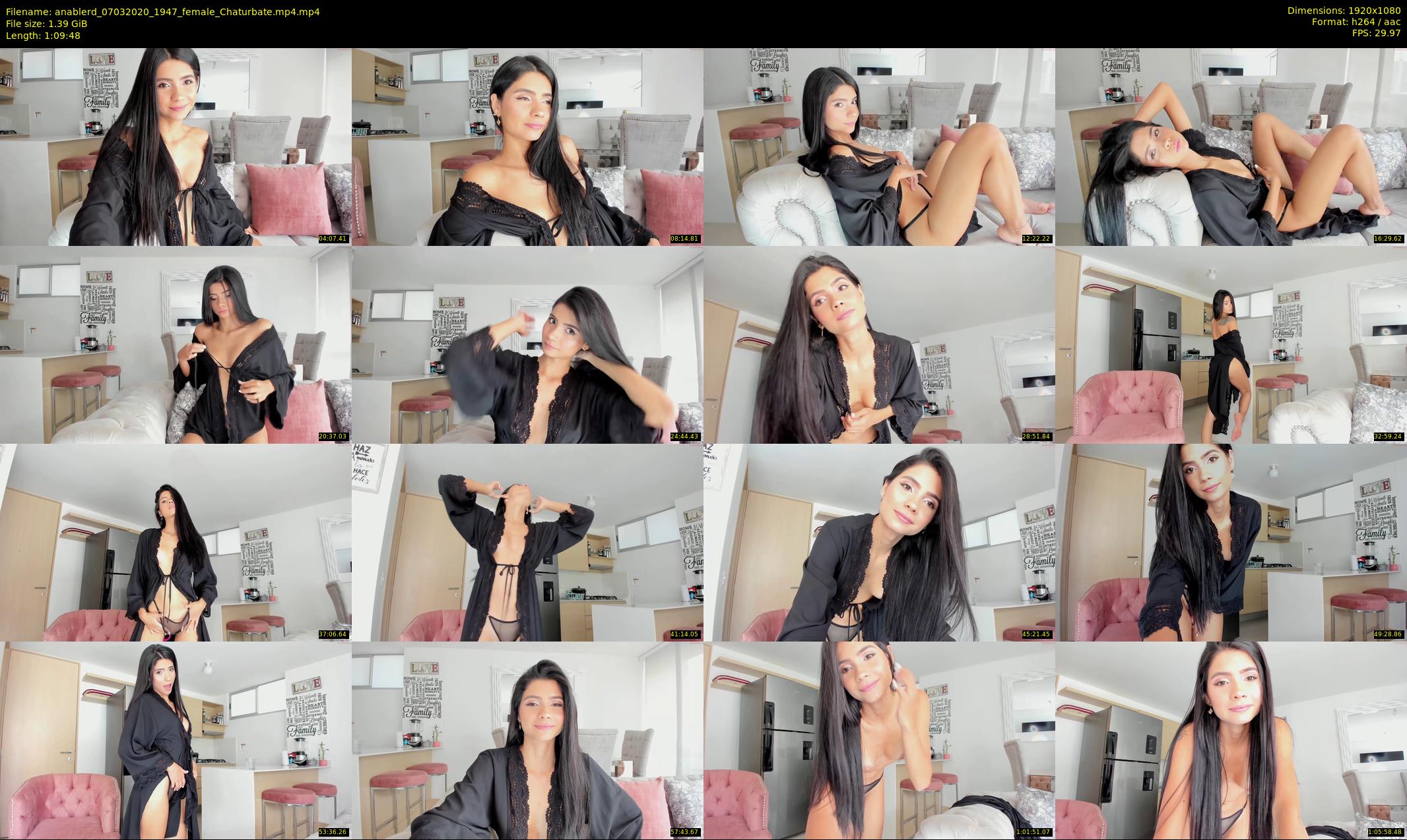 anablerd — 70 minute Chaturbate female cam show recording, 1080p, Mar 7, 2020